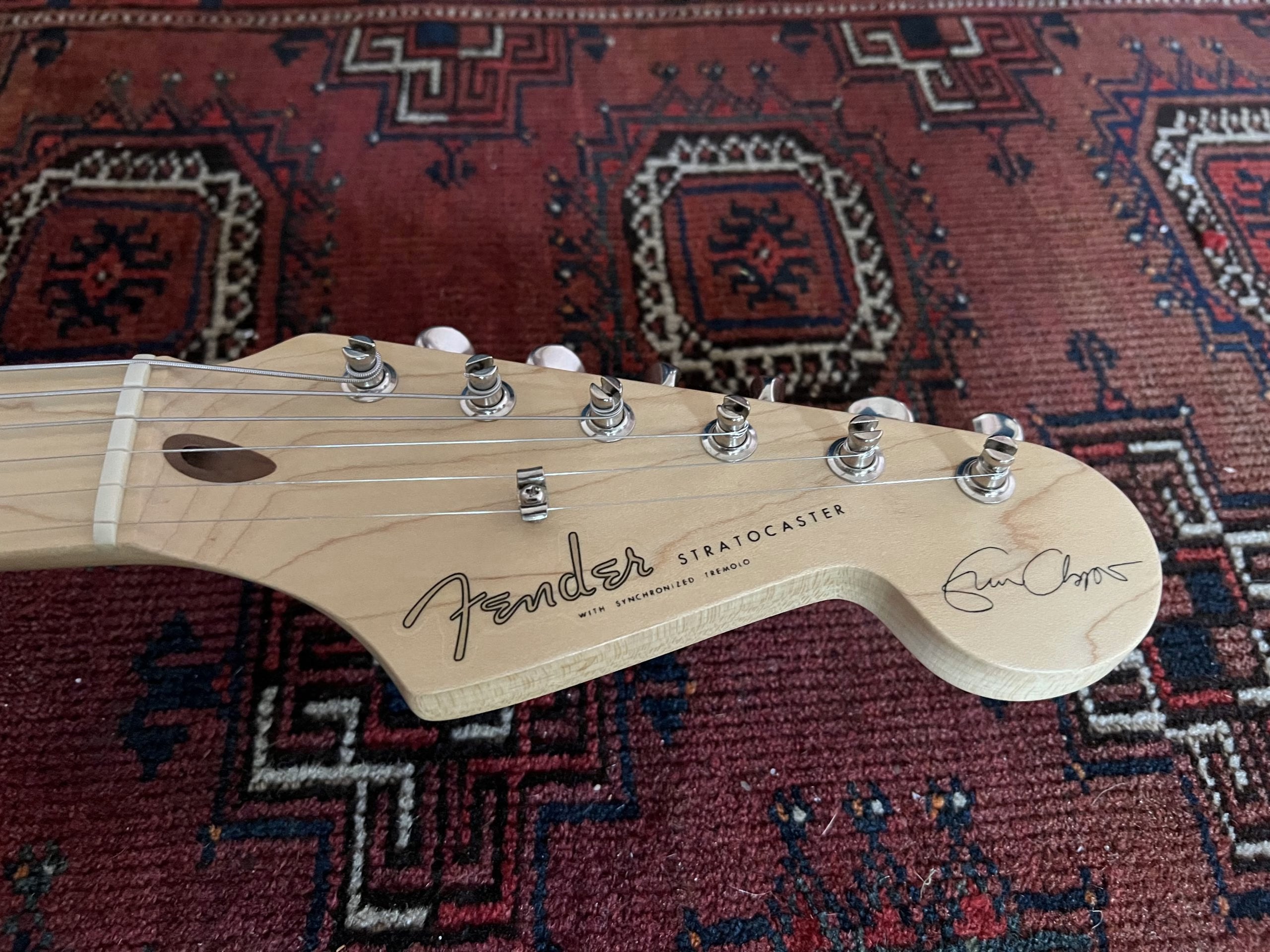 SOLD - 1989 Fender Eric Clapton Signature First Series Stratocaster Pewter