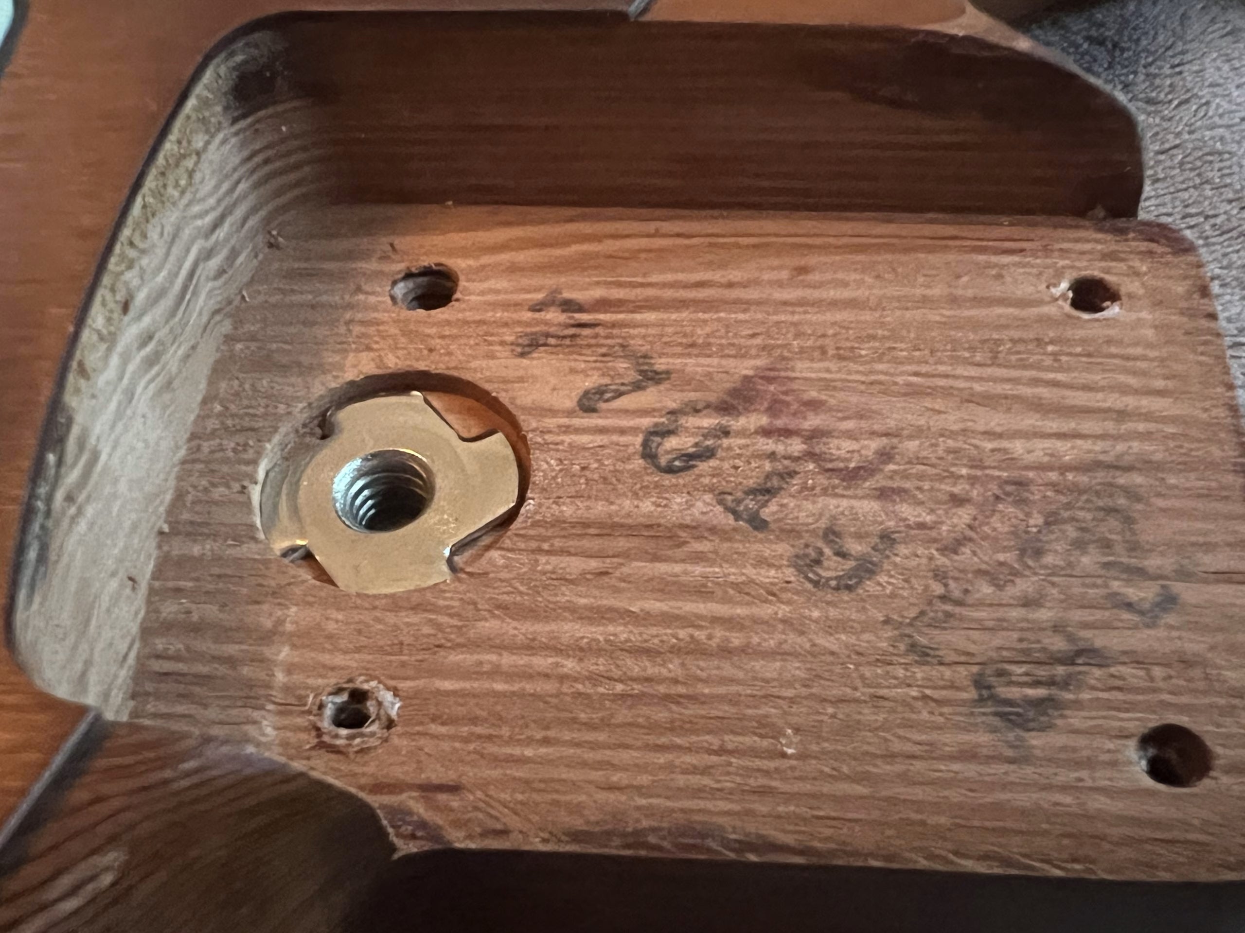 SOLD - 2014 Reclaimed Old Growth Redwood Stratocaster Natural