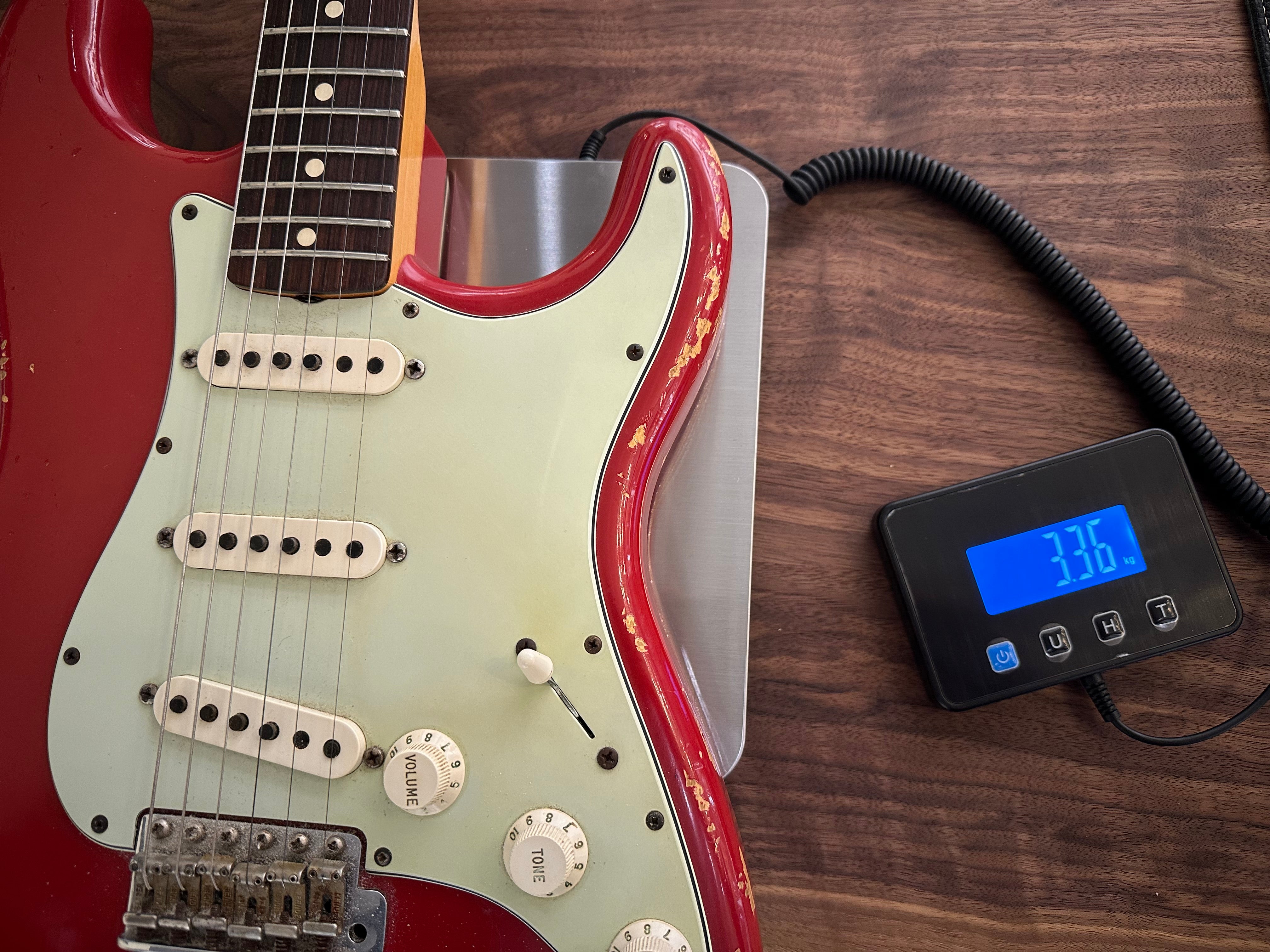 SOLD - Fender Custom Shop '62 NAMM LTD Heavy Relic Stratocaster 2007 Dakota Red