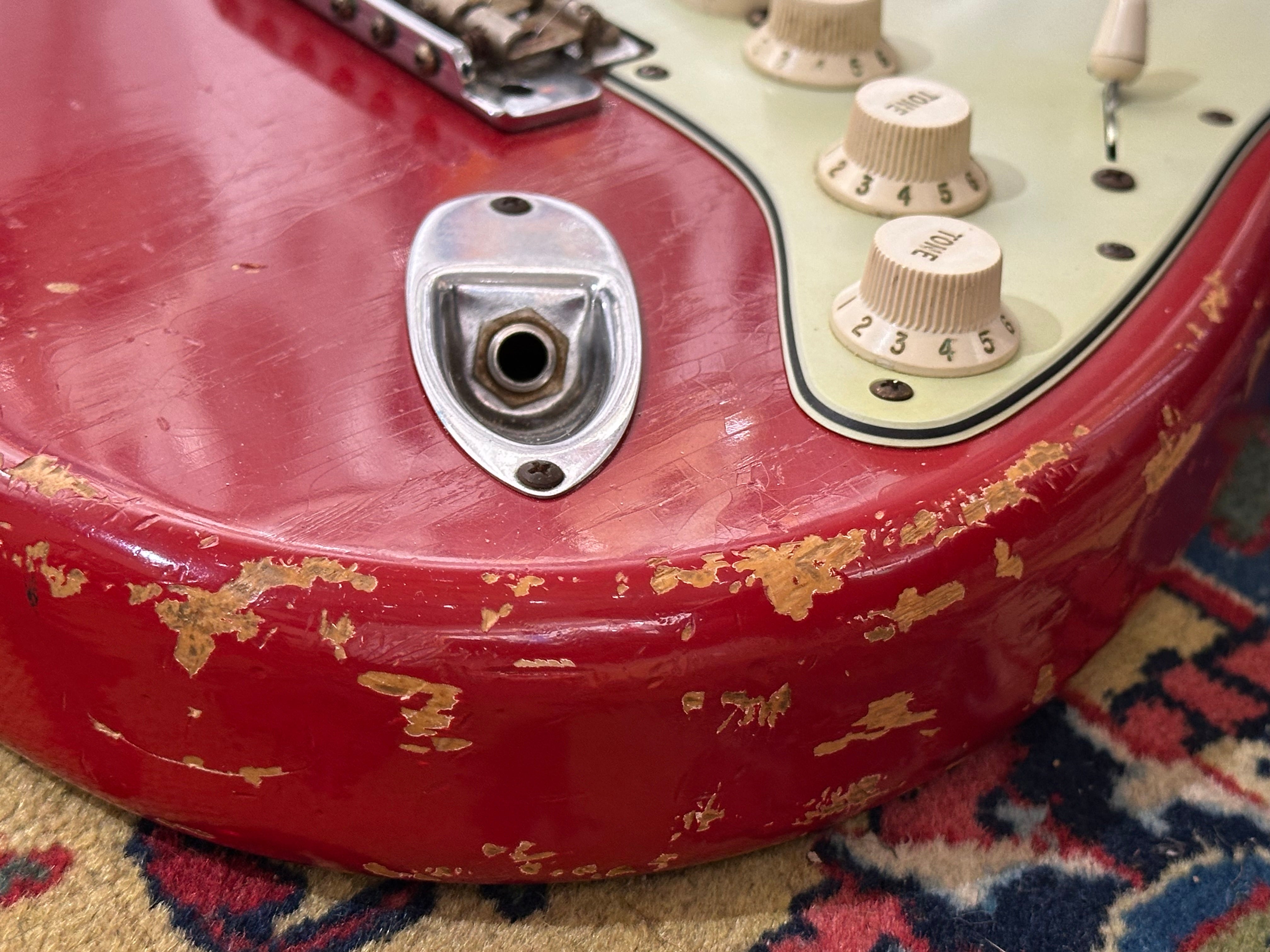 SOLD - Fender Custom Shop '62 NAMM LTD Heavy Relic Stratocaster 2007 Dakota Red