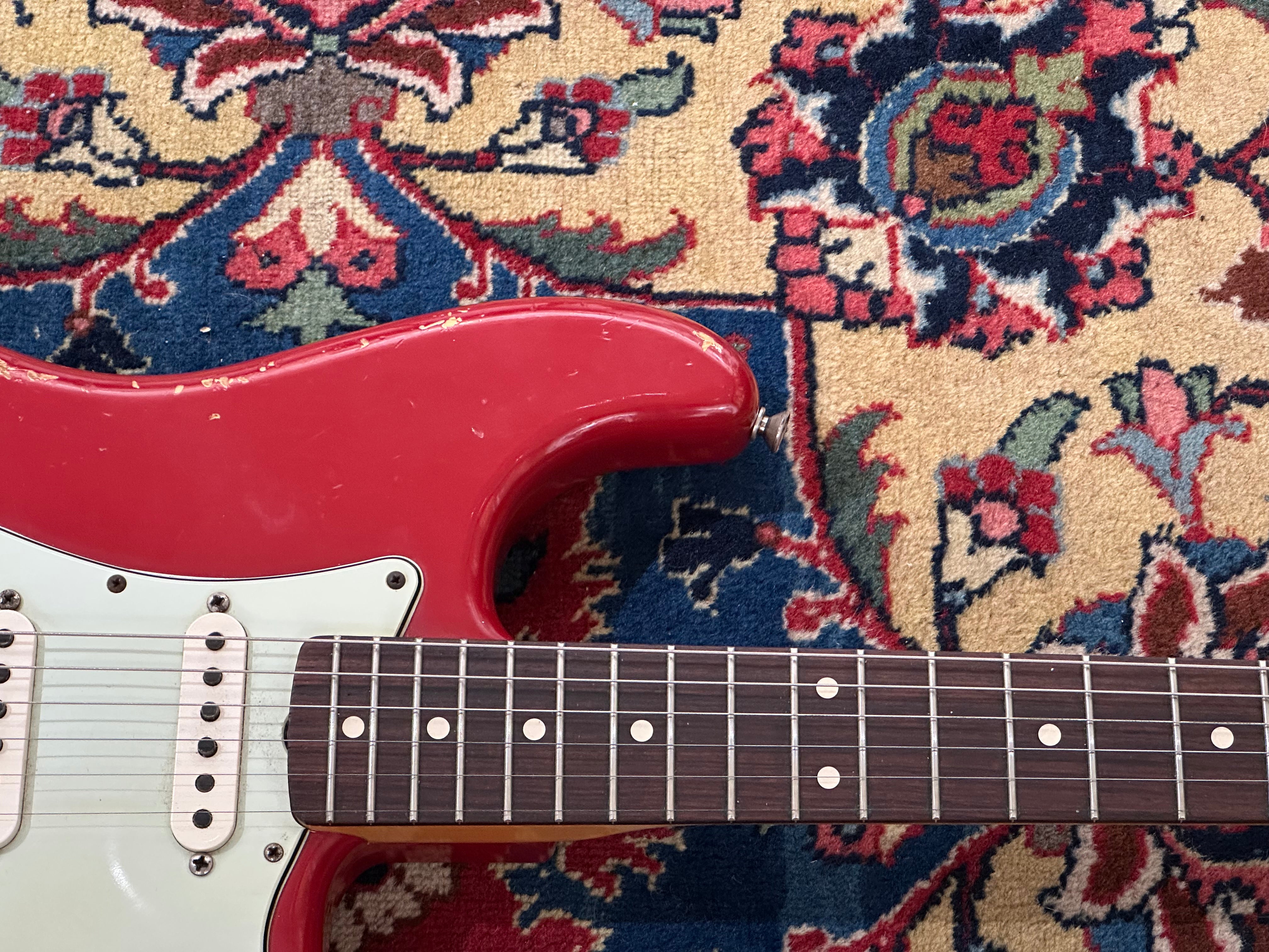 SOLD - Fender Custom Shop '62 NAMM LTD Heavy Relic Stratocaster 2007 Dakota Red