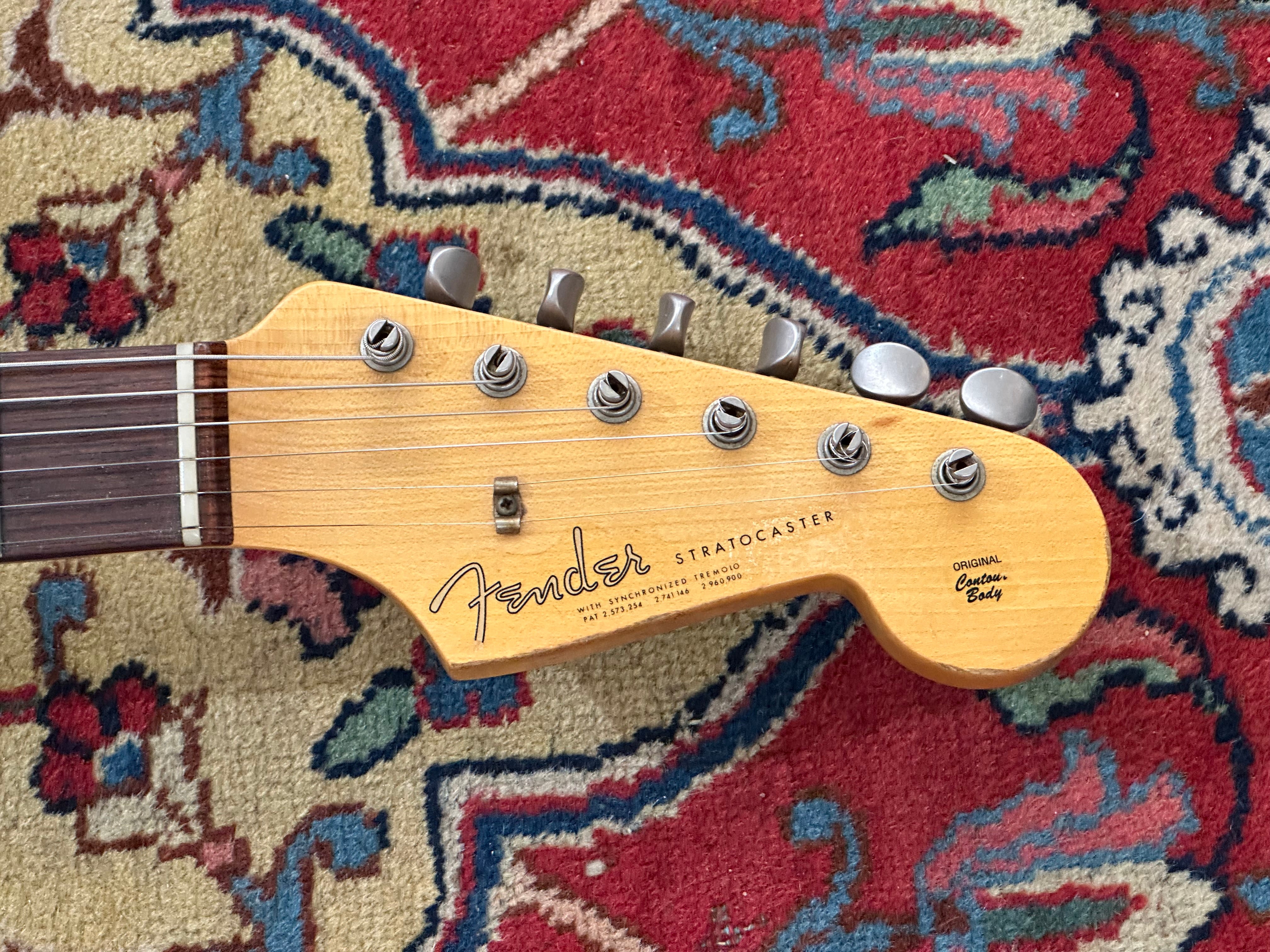 SOLD - Fender Custom Shop '62 NAMM LTD Heavy Relic Stratocaster 2007 Dakota Red