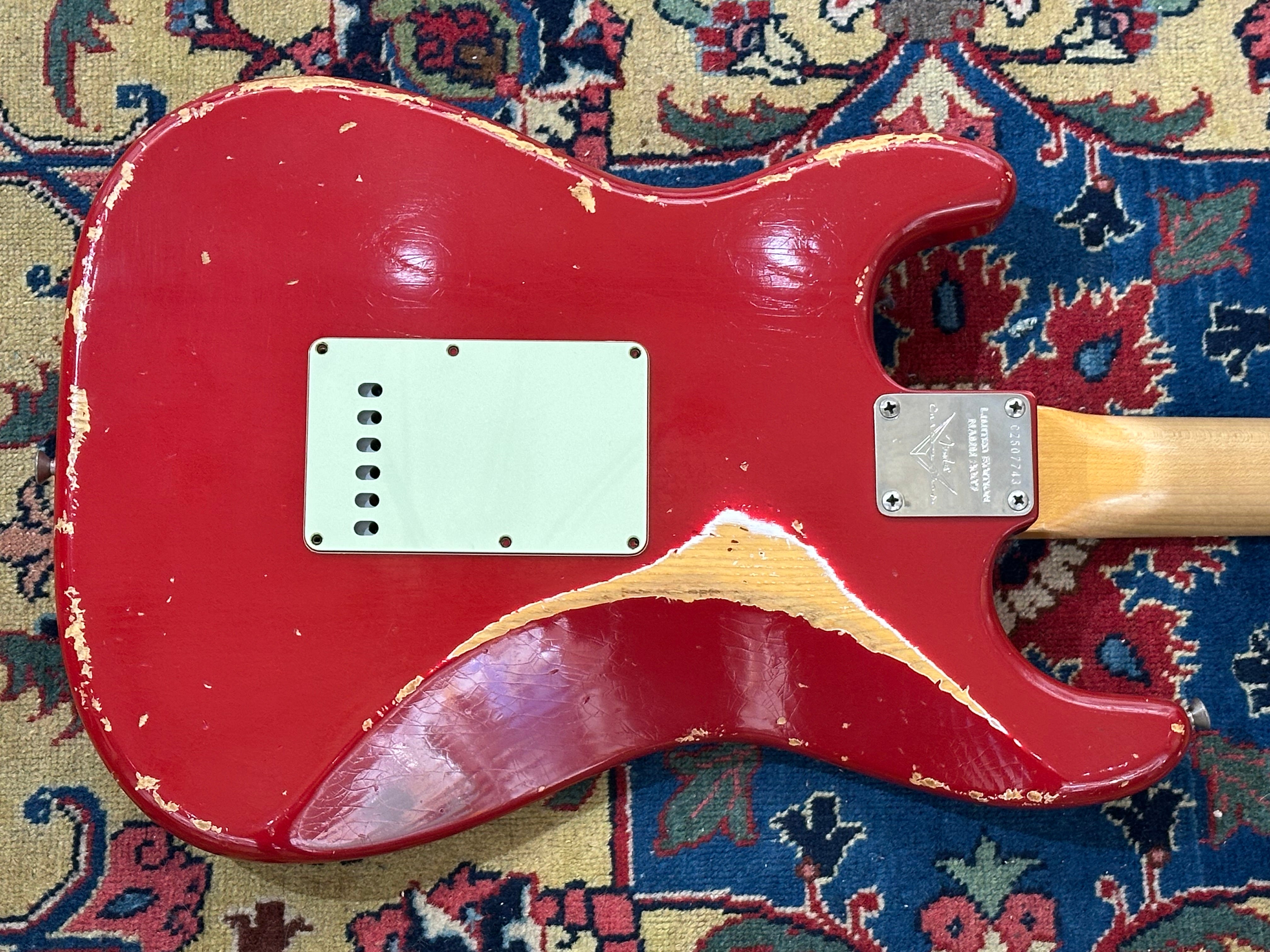 SOLD - Fender Custom Shop '62 NAMM LTD Heavy Relic Stratocaster 2007 Dakota Red