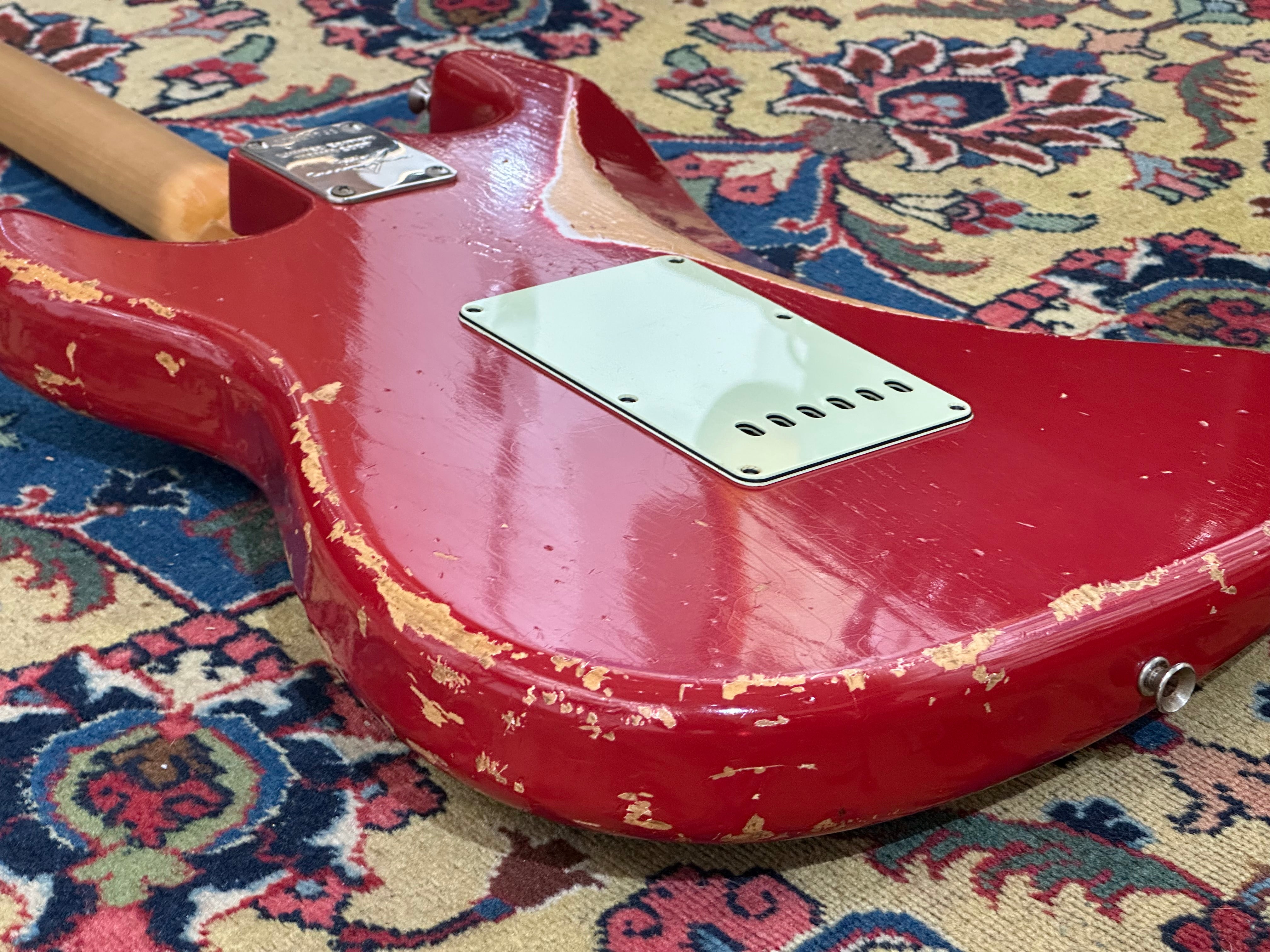 SOLD - Fender Custom Shop '62 NAMM LTD Heavy Relic Stratocaster 2007 Dakota Red