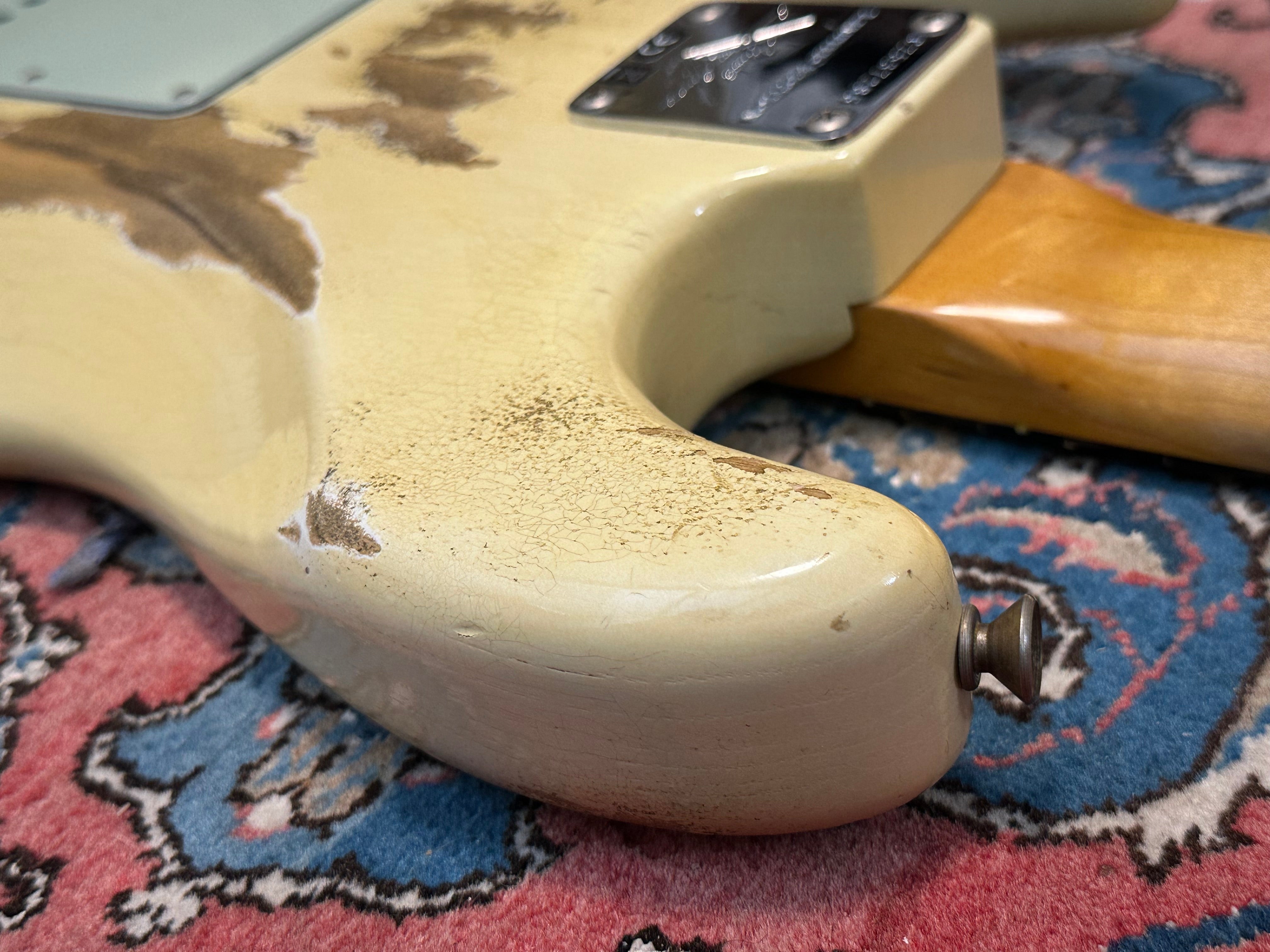 Fender Custom Shop '65 NAMM LTD Heavy Relic Stratocaster 2018 Olympic White