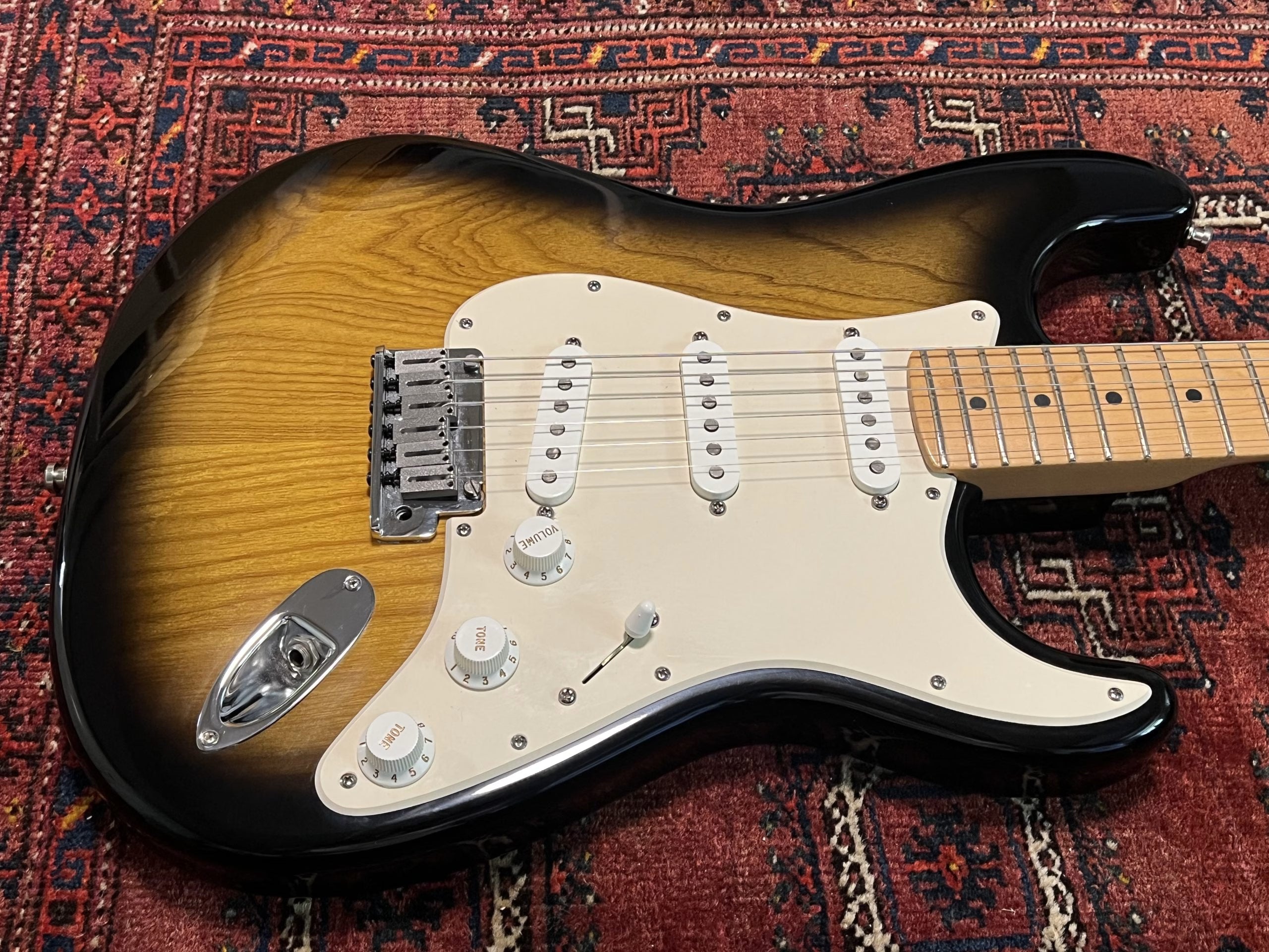 SOLD - 2004 Fender 50th Anniversary American Stratocaster Two Tone Sunburst