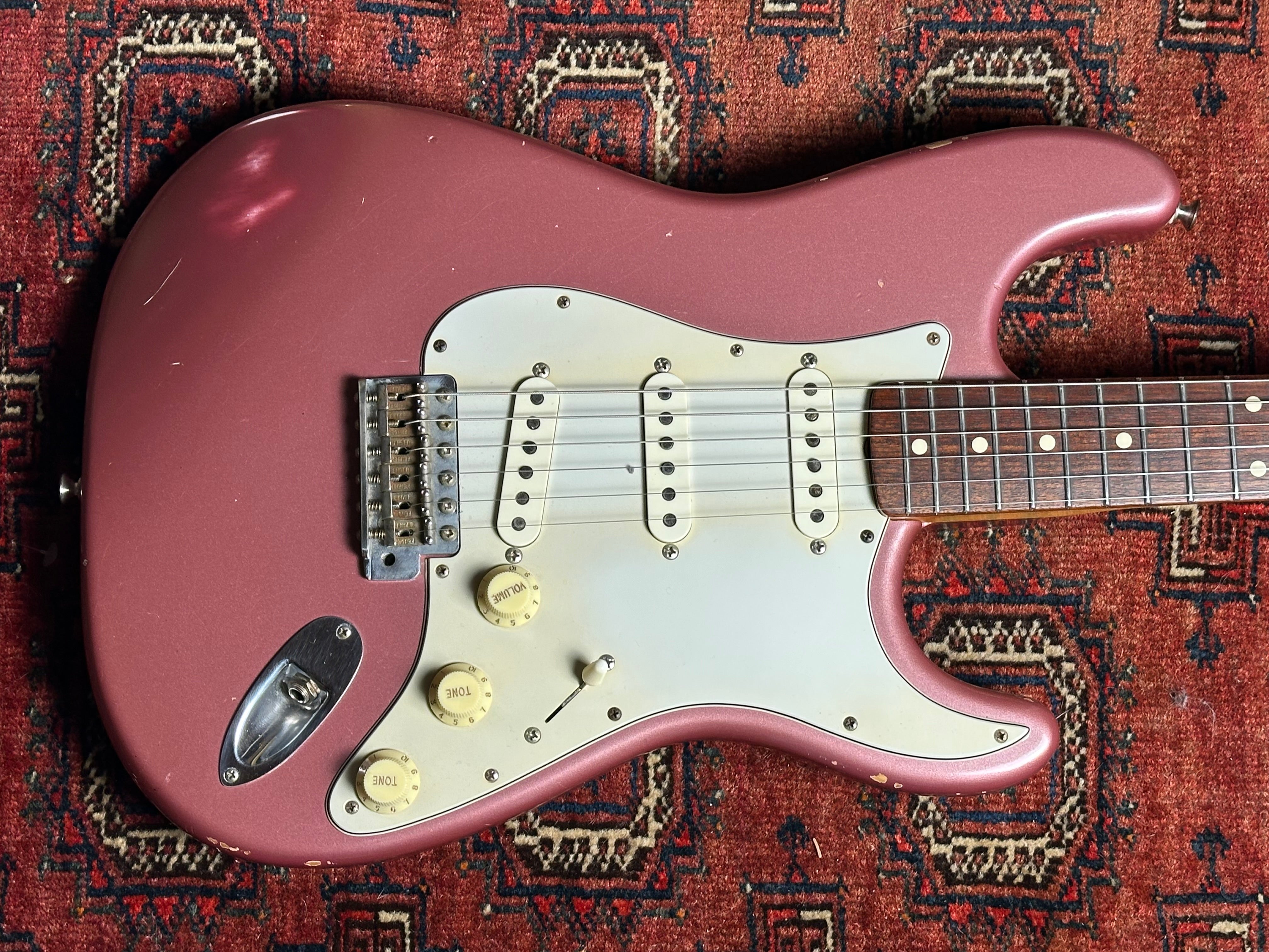 Fender Custom Shop '60 Cunetto Relic Stratocaster 1997 Burgundy Mist