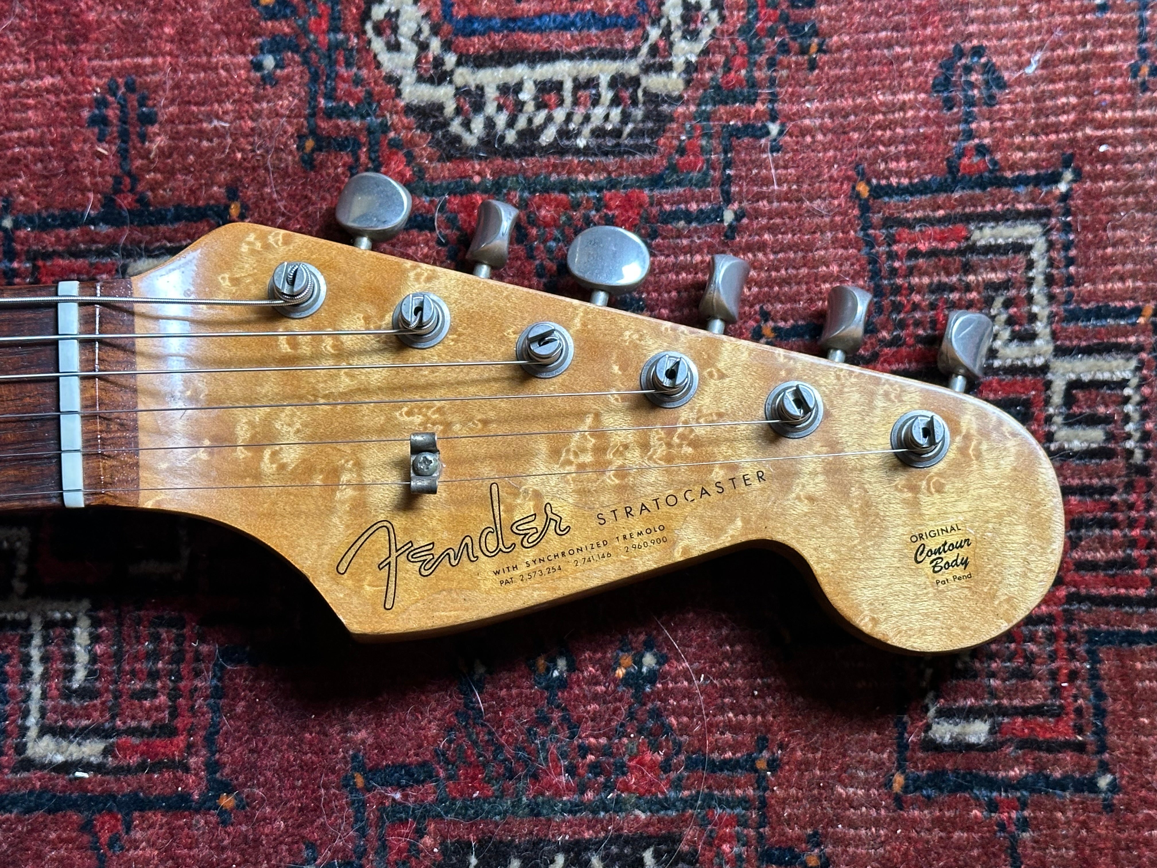 Fender Custom Shop '60 Cunetto Relic Stratocaster 1997 Burgundy Mist