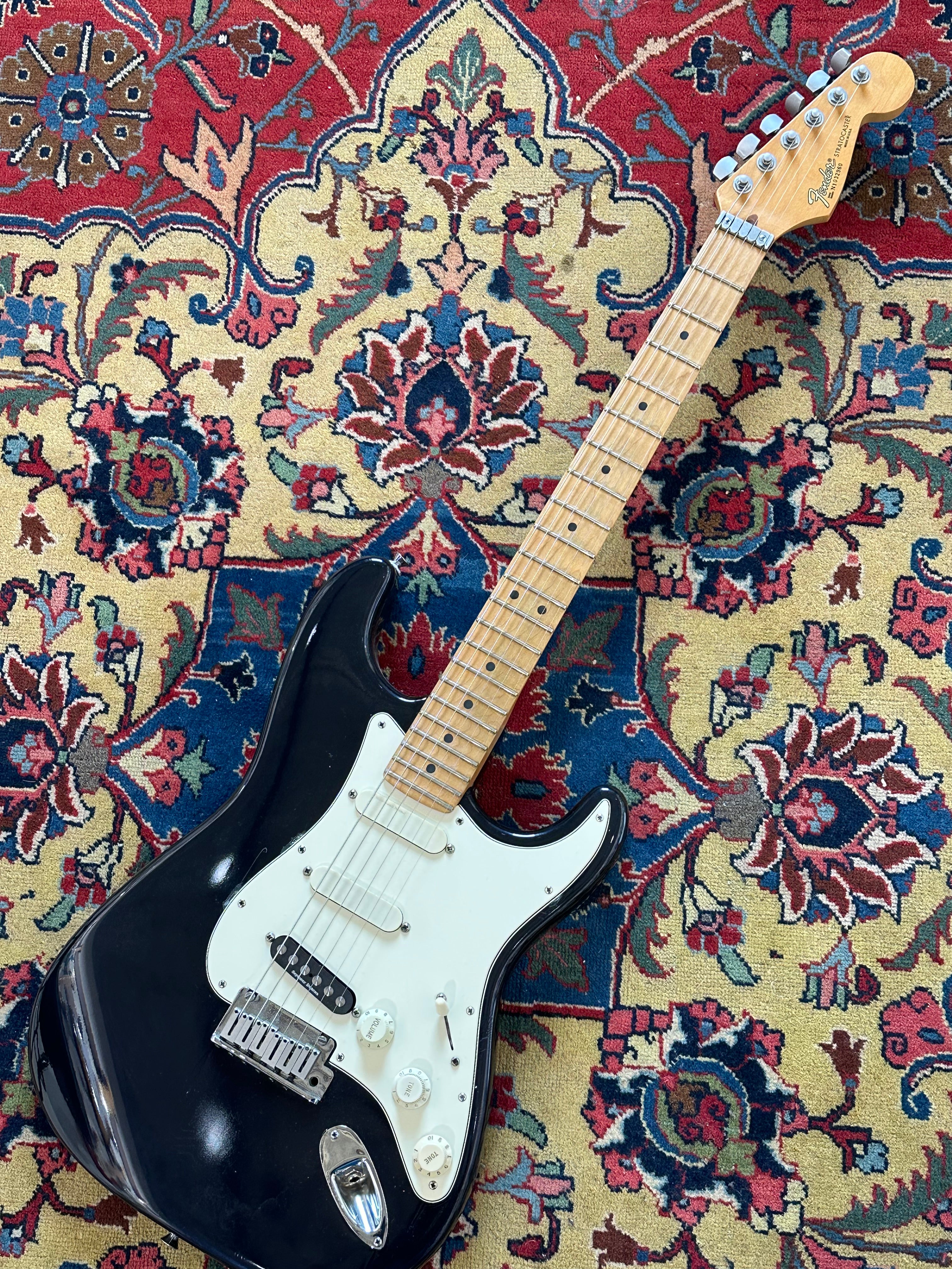Fender Strat Plus Stratocaster 1992 Refinished Midnight Blue