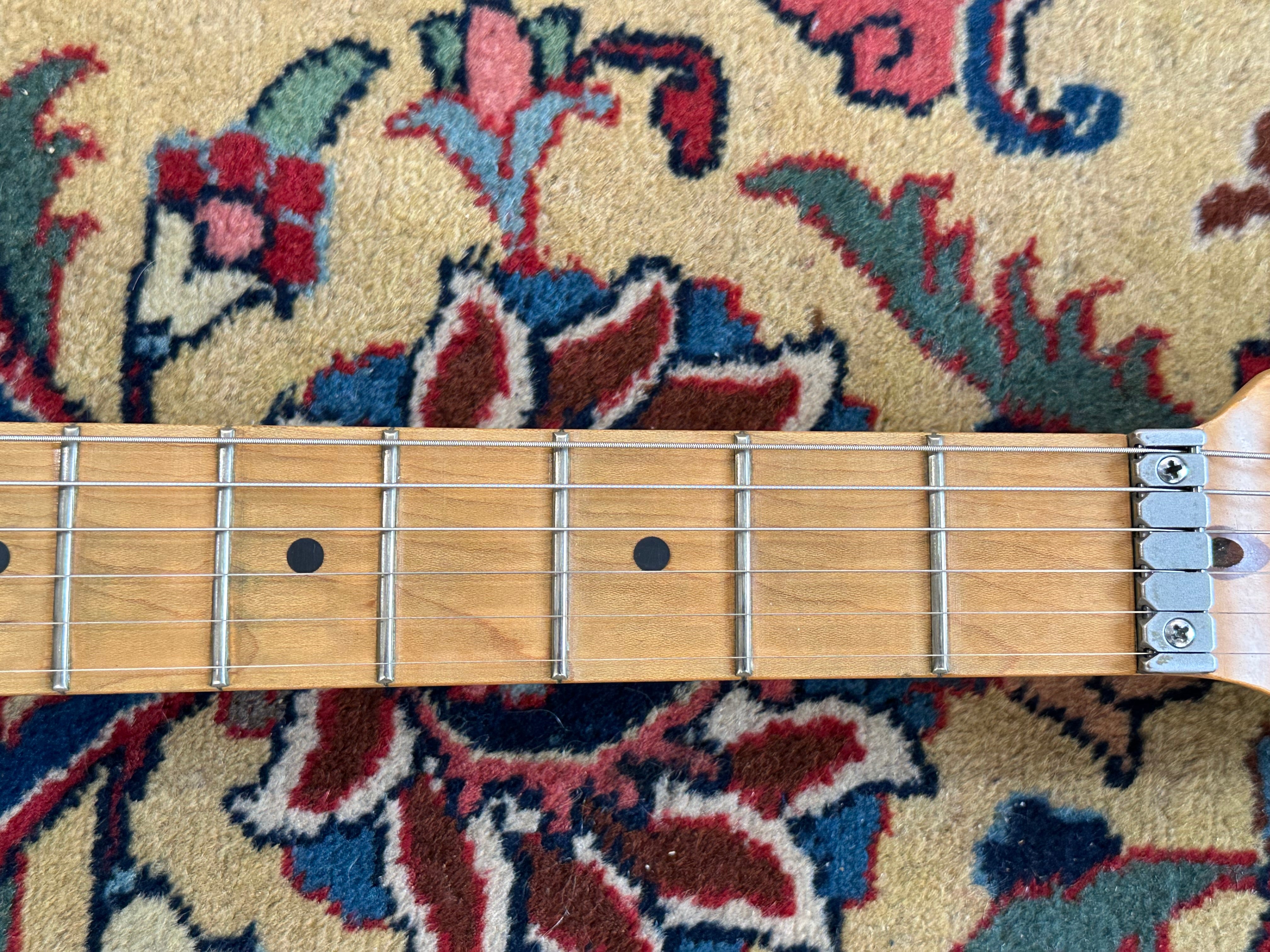 Fender Strat Plus Stratocaster 1992 Refinished Midnight Blue