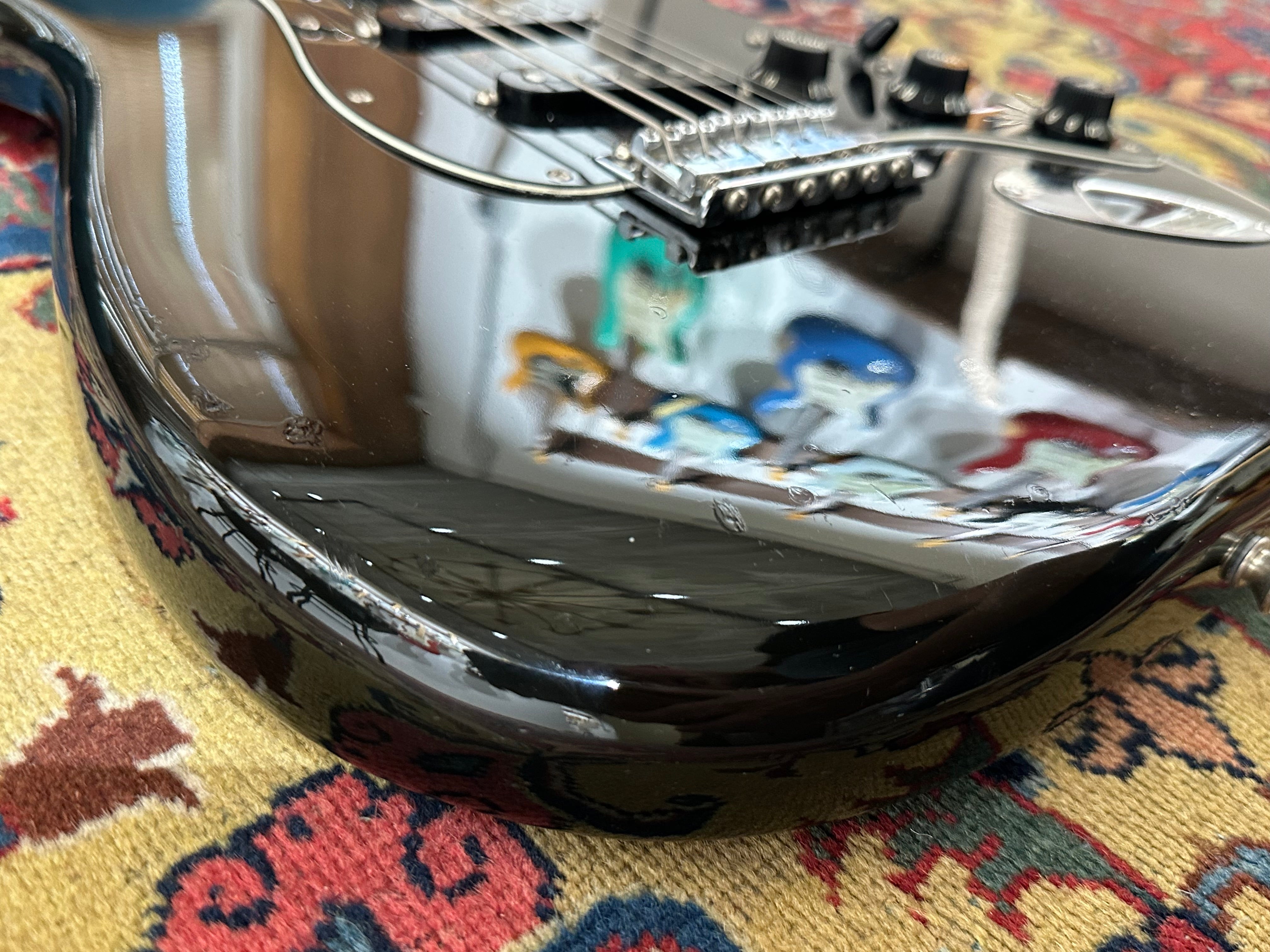 Fender Stratocaster 1977 Black (only 3.7kg)