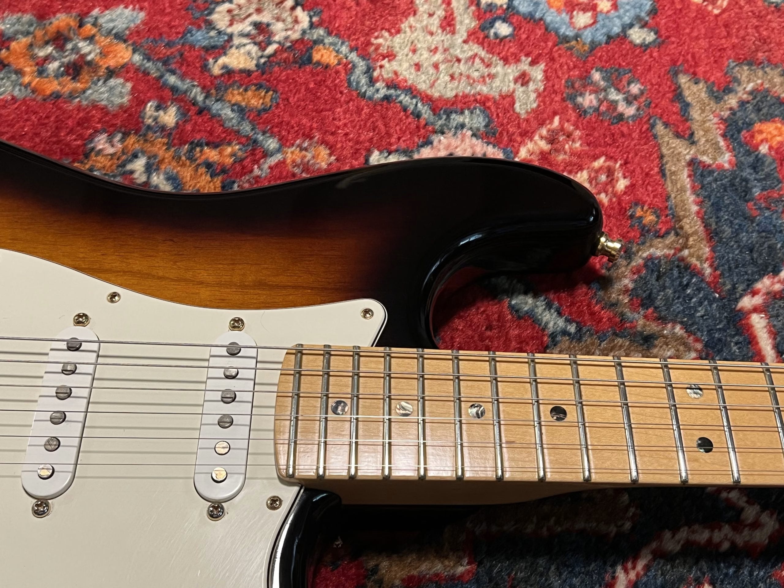 SOLD - 2014 Fender 60th Anniversary Commemorative American Standard Stratocaster Two Tone Sunburst
