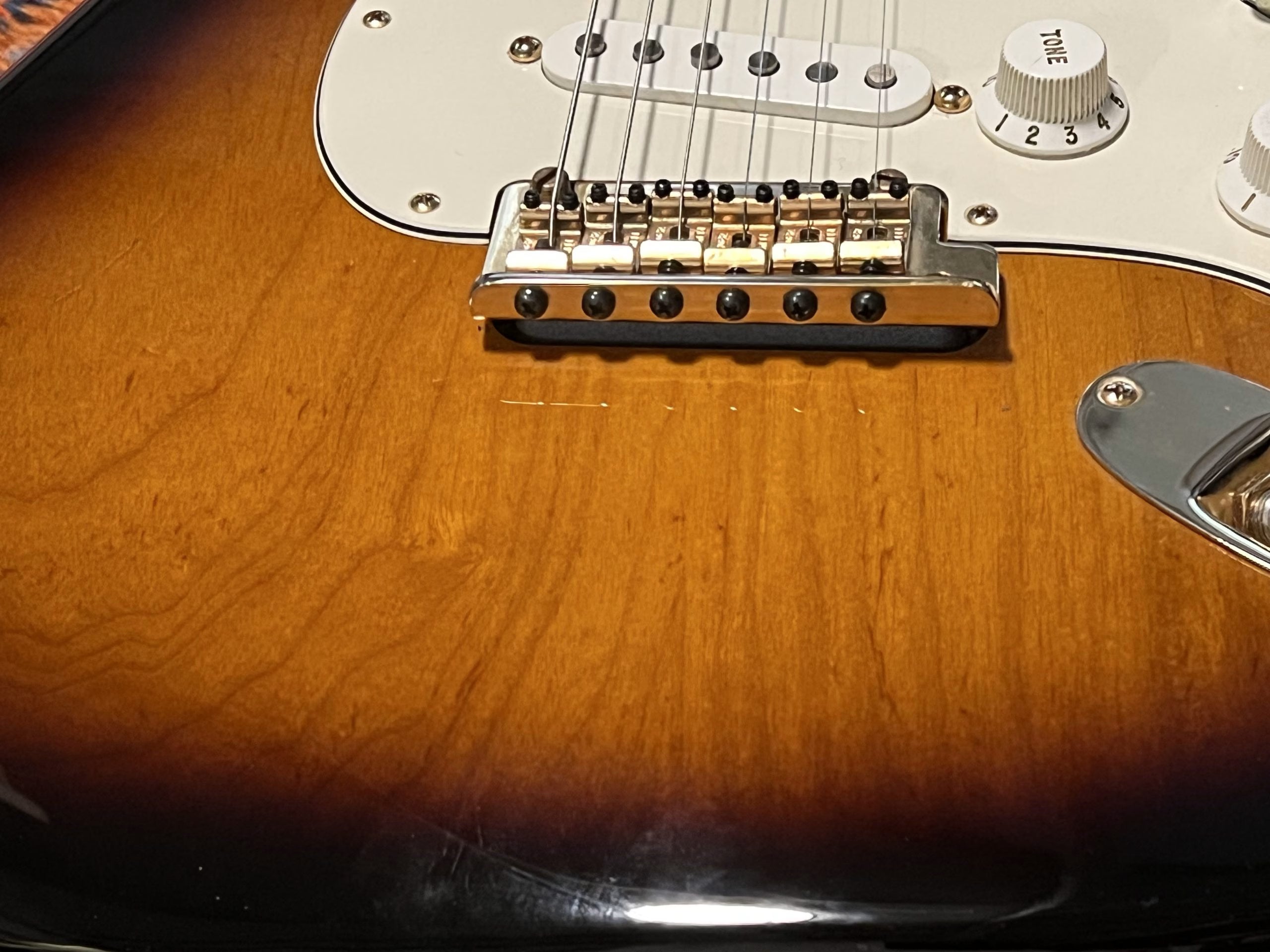 SOLD - 2014 Fender 60th Anniversary Commemorative American Standard Stratocaster Two Tone Sunburst