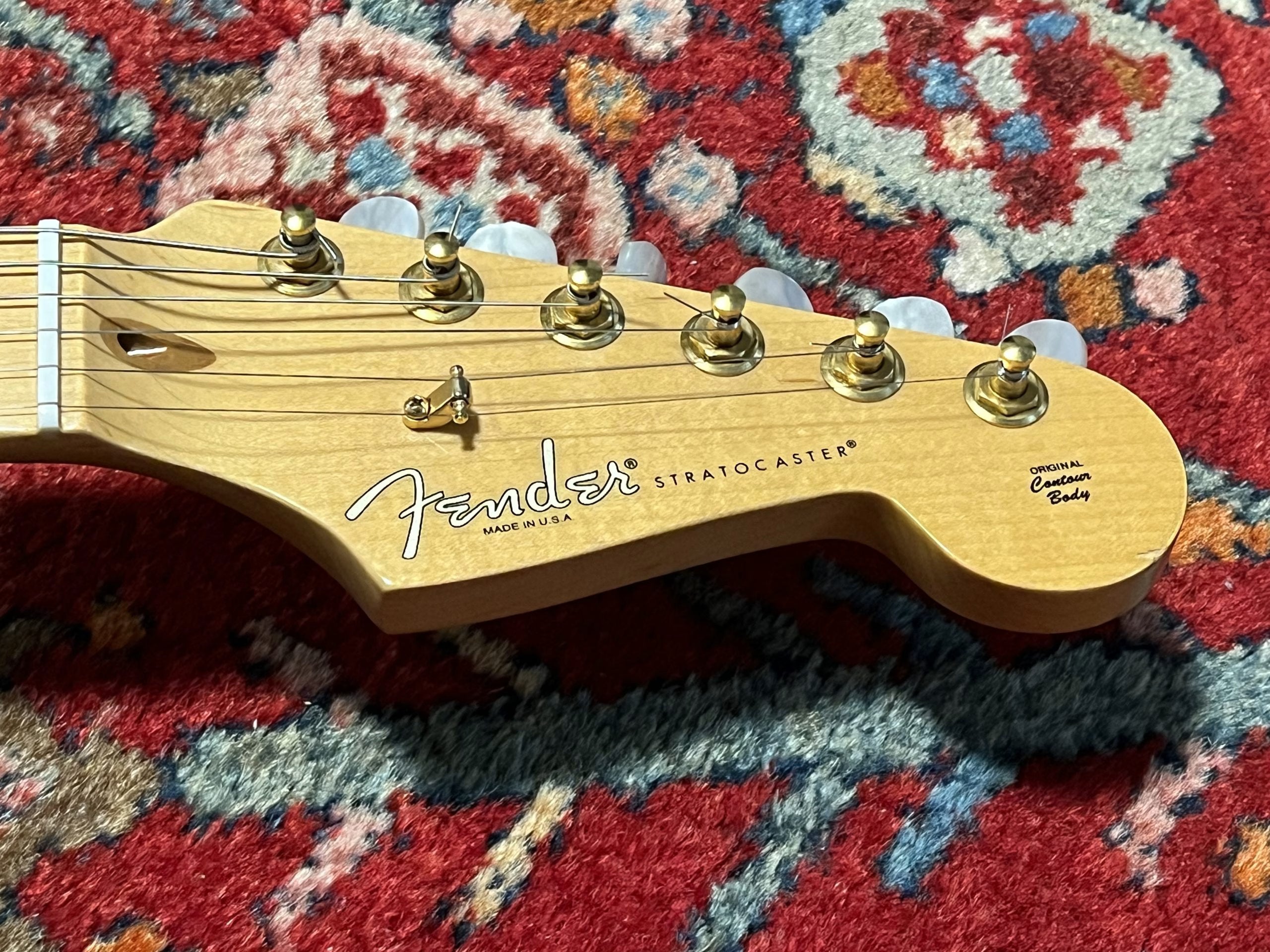 SOLD - 2014 Fender 60th Anniversary Commemorative American Standard Stratocaster Two Tone Sunburst