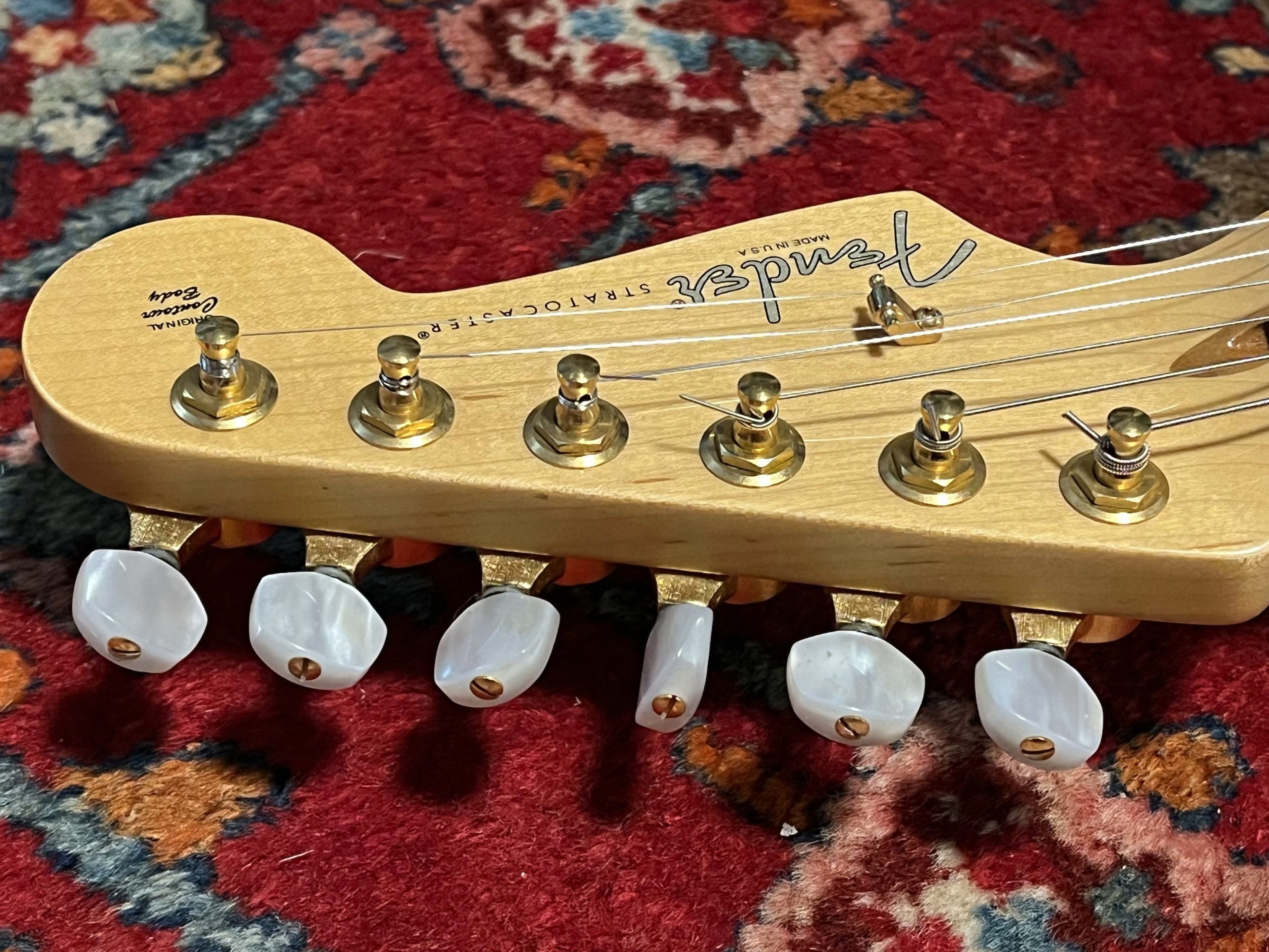 SOLD - 2014 Fender 60th Anniversary Commemorative American Standard Stratocaster Two Tone Sunburst