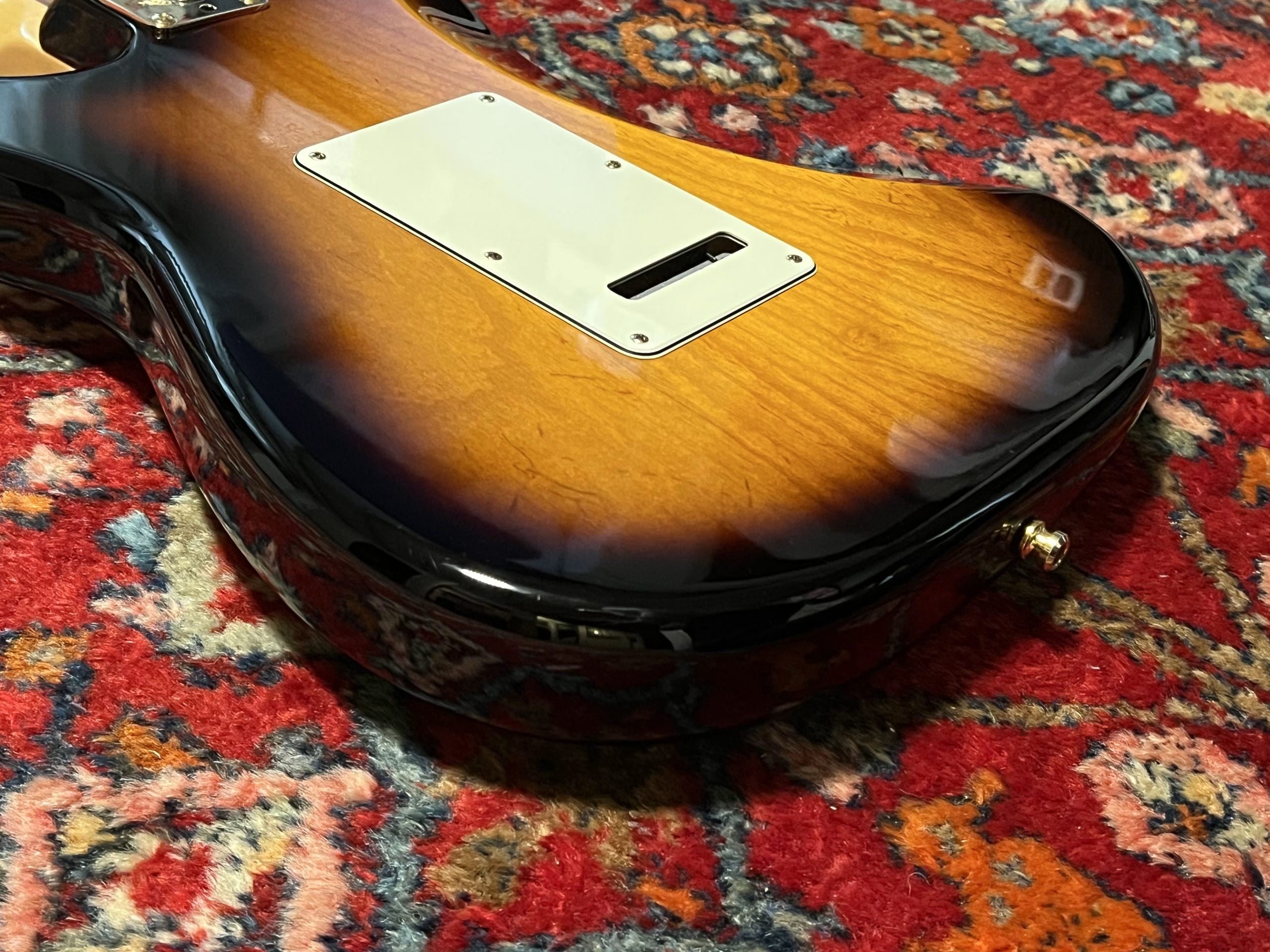SOLD - 2014 Fender 60th Anniversary Commemorative American Standard Stratocaster Two Tone Sunburst