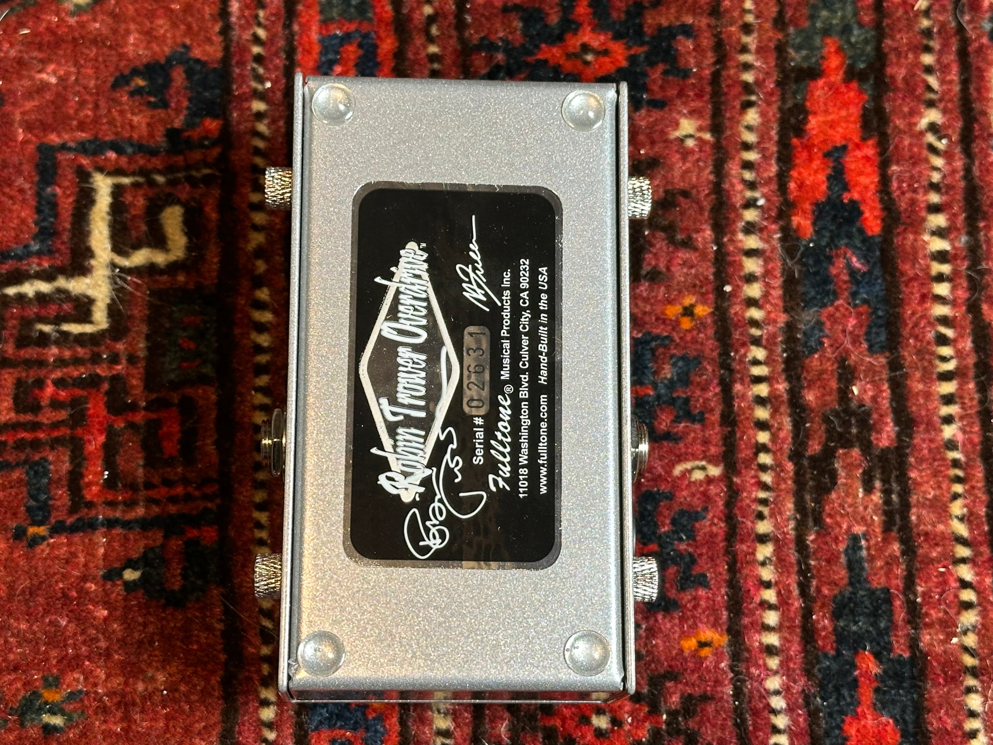 Pedal - Fulltone Robin Trower Overdrive