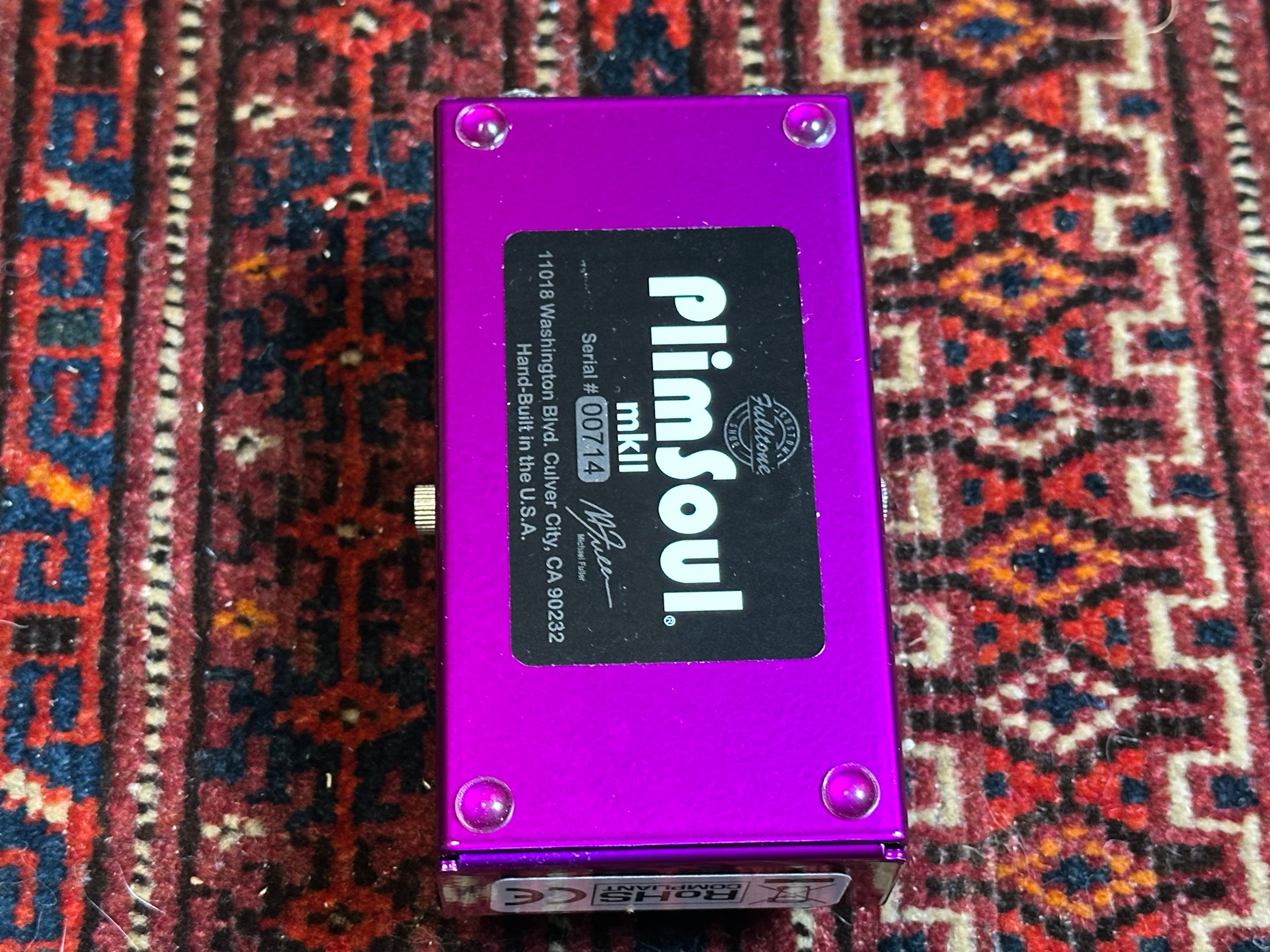 Pedal - Fulltone Plimsoul MKII