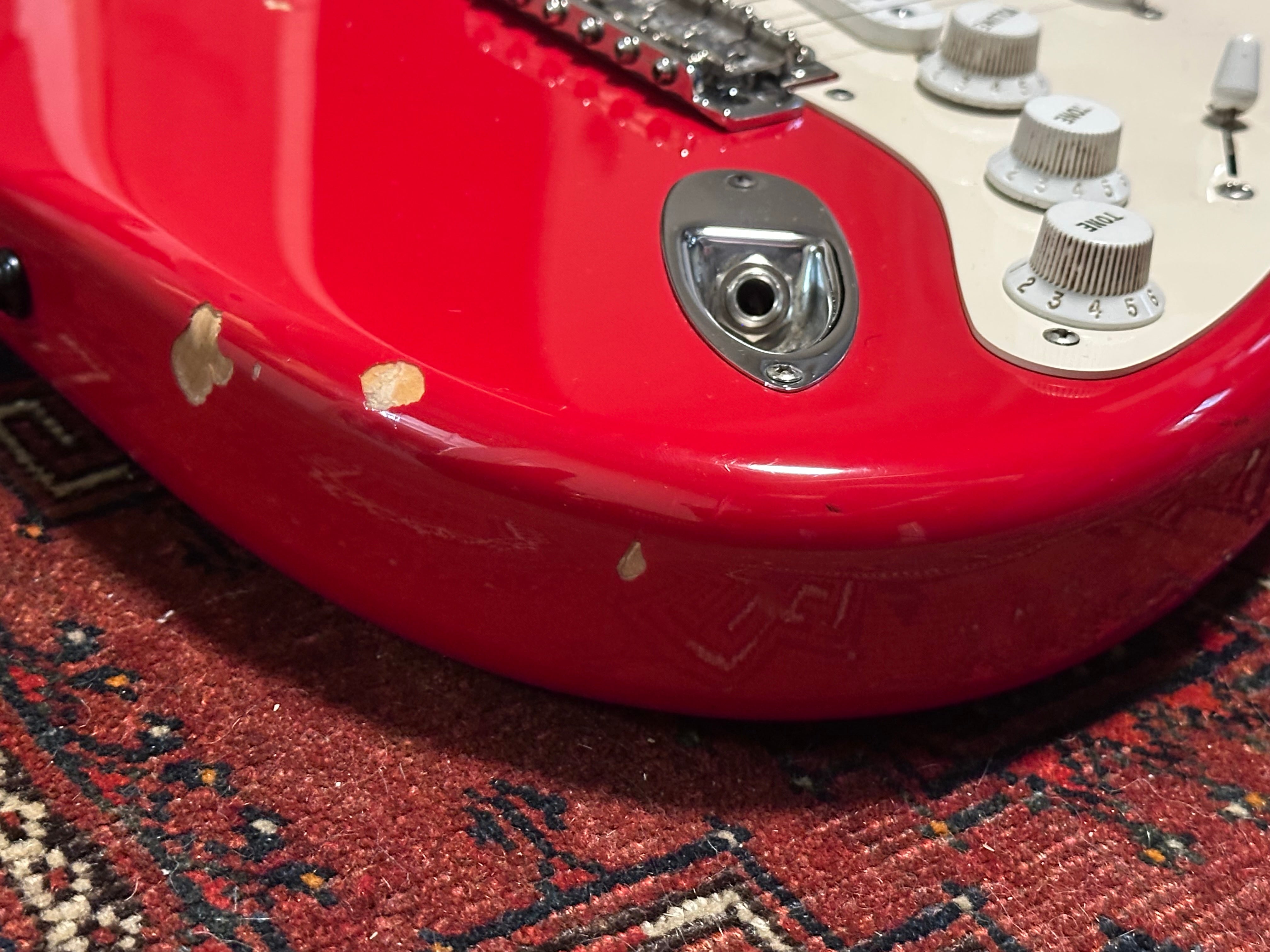 Fender Eric Clapton Signature Stratocaster 2005 Torino Red