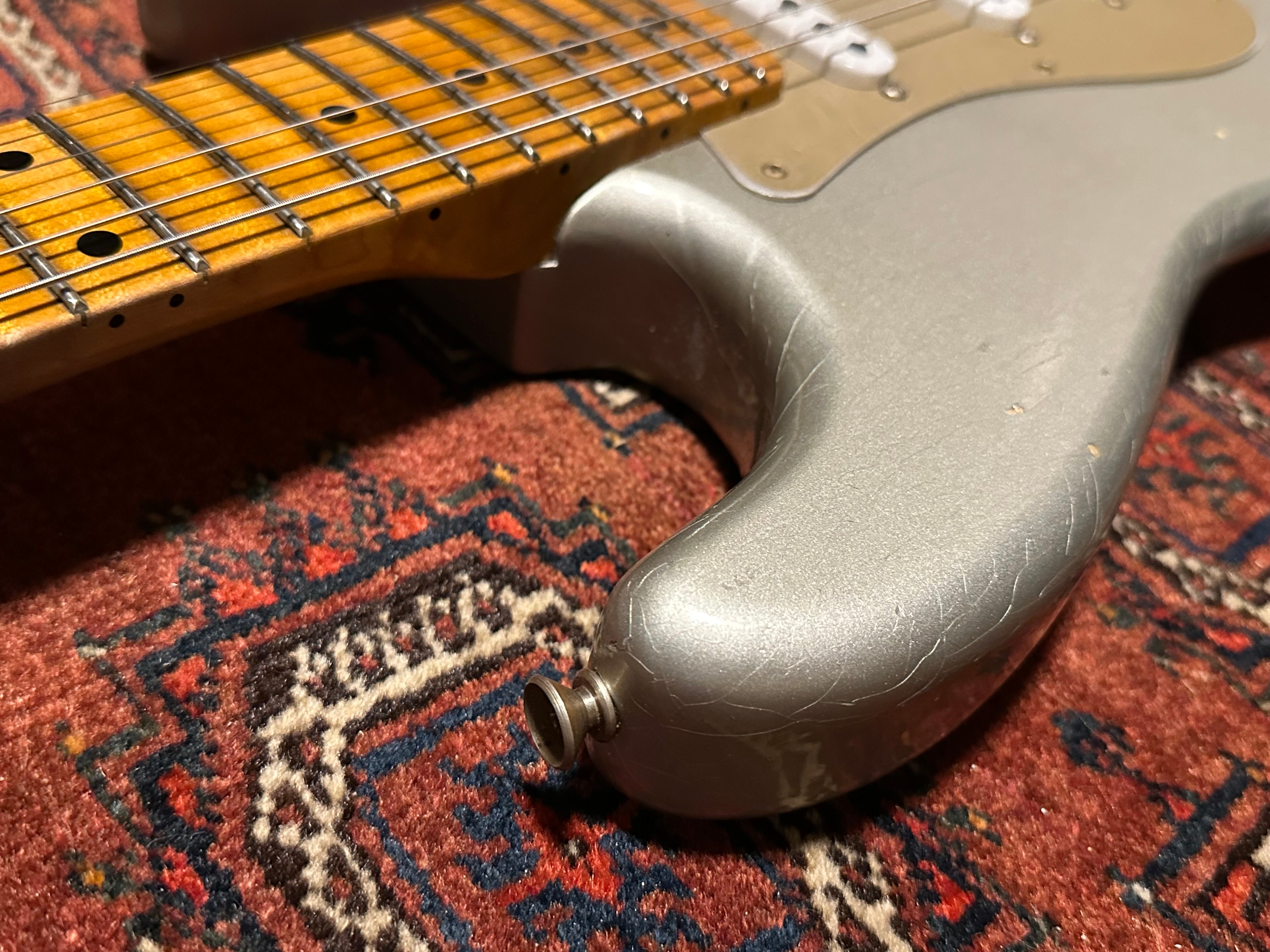 Fender Custom Shop '55 NAMM LTD Relic Stratocaster 2020 Inca Silver