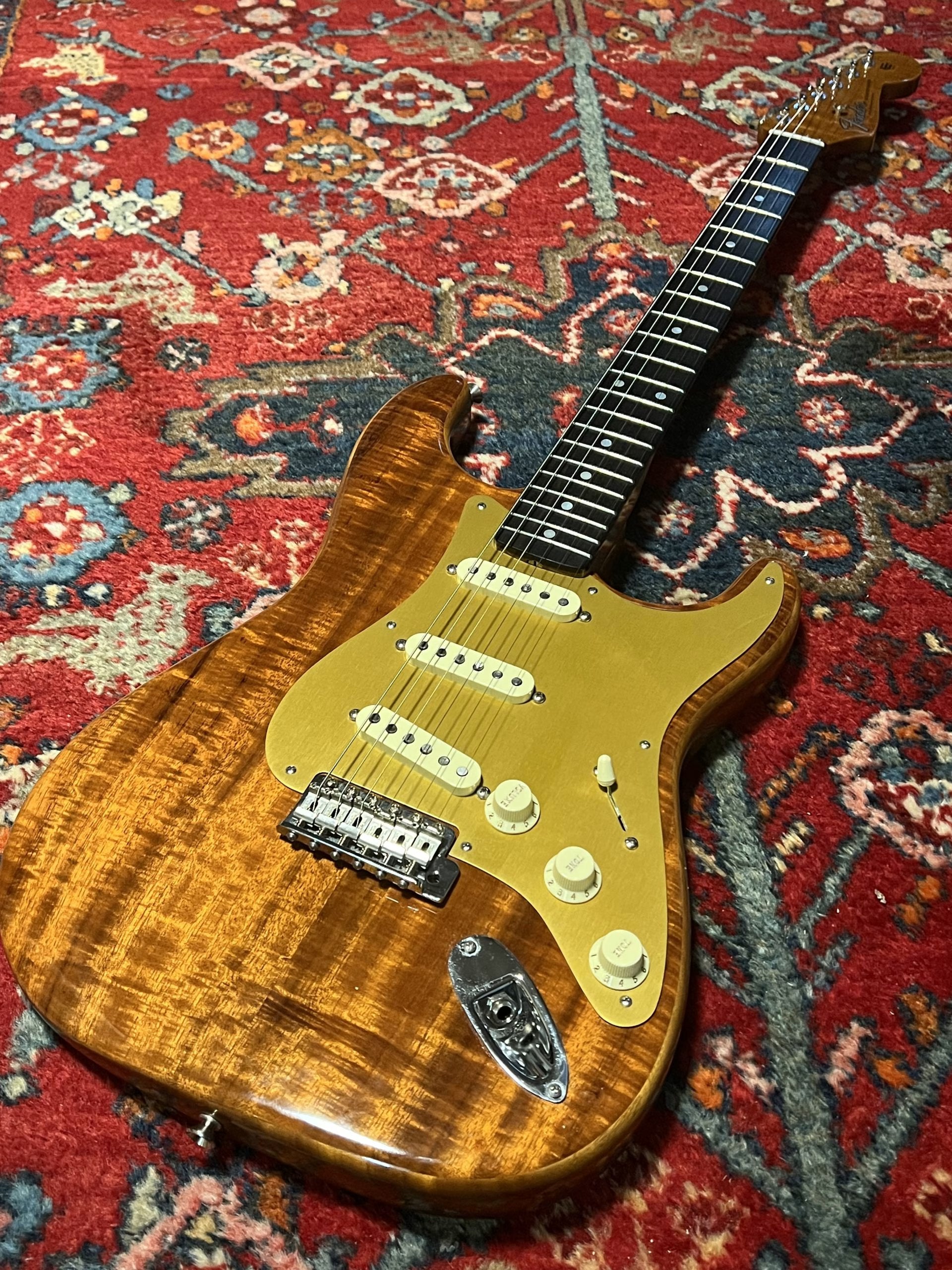 SOLD - 2019 Fender Custom Shop Artisan Koa Stratocaster