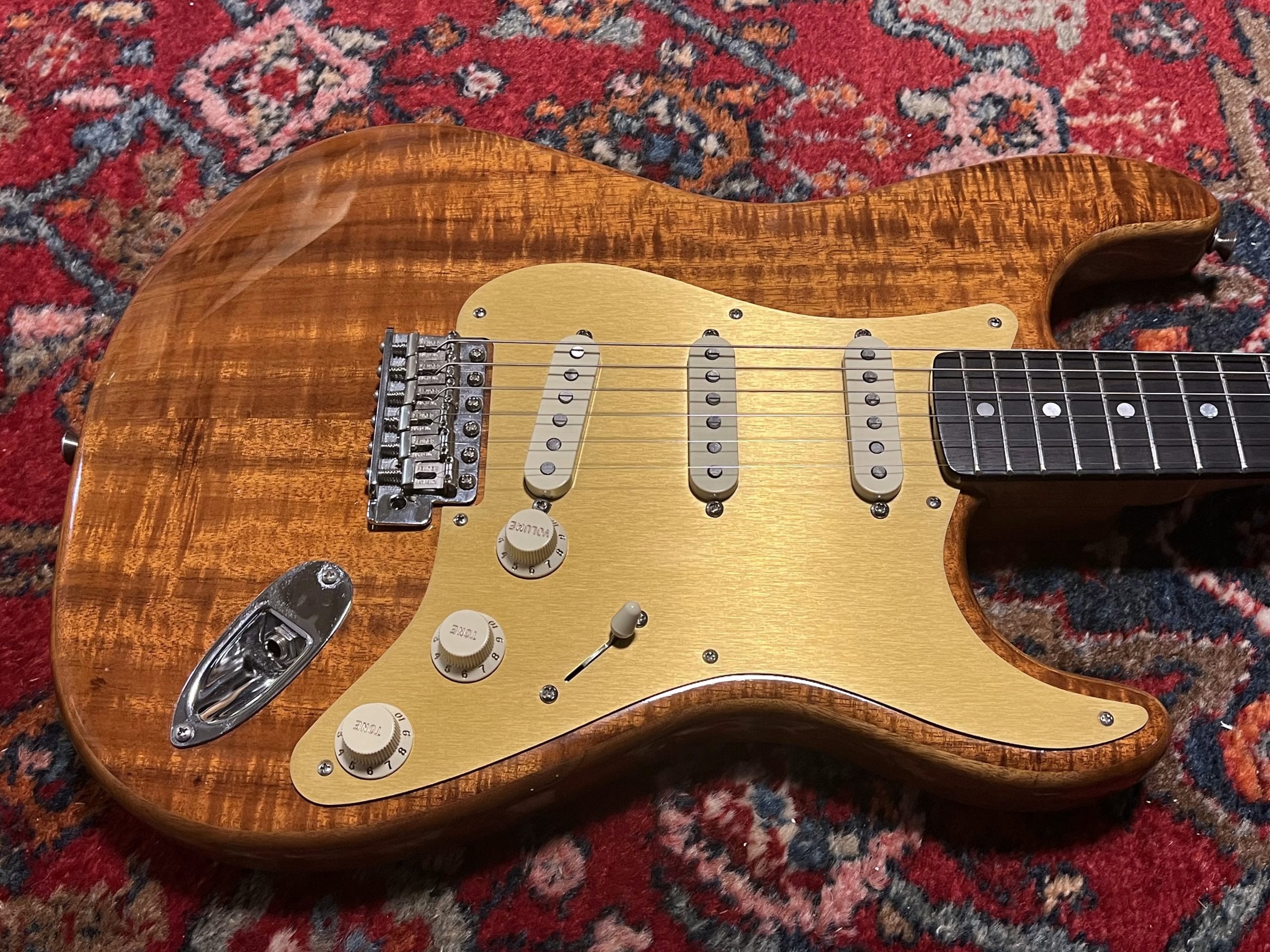 SOLD - 2019 Fender Custom Shop Artisan Koa Stratocaster