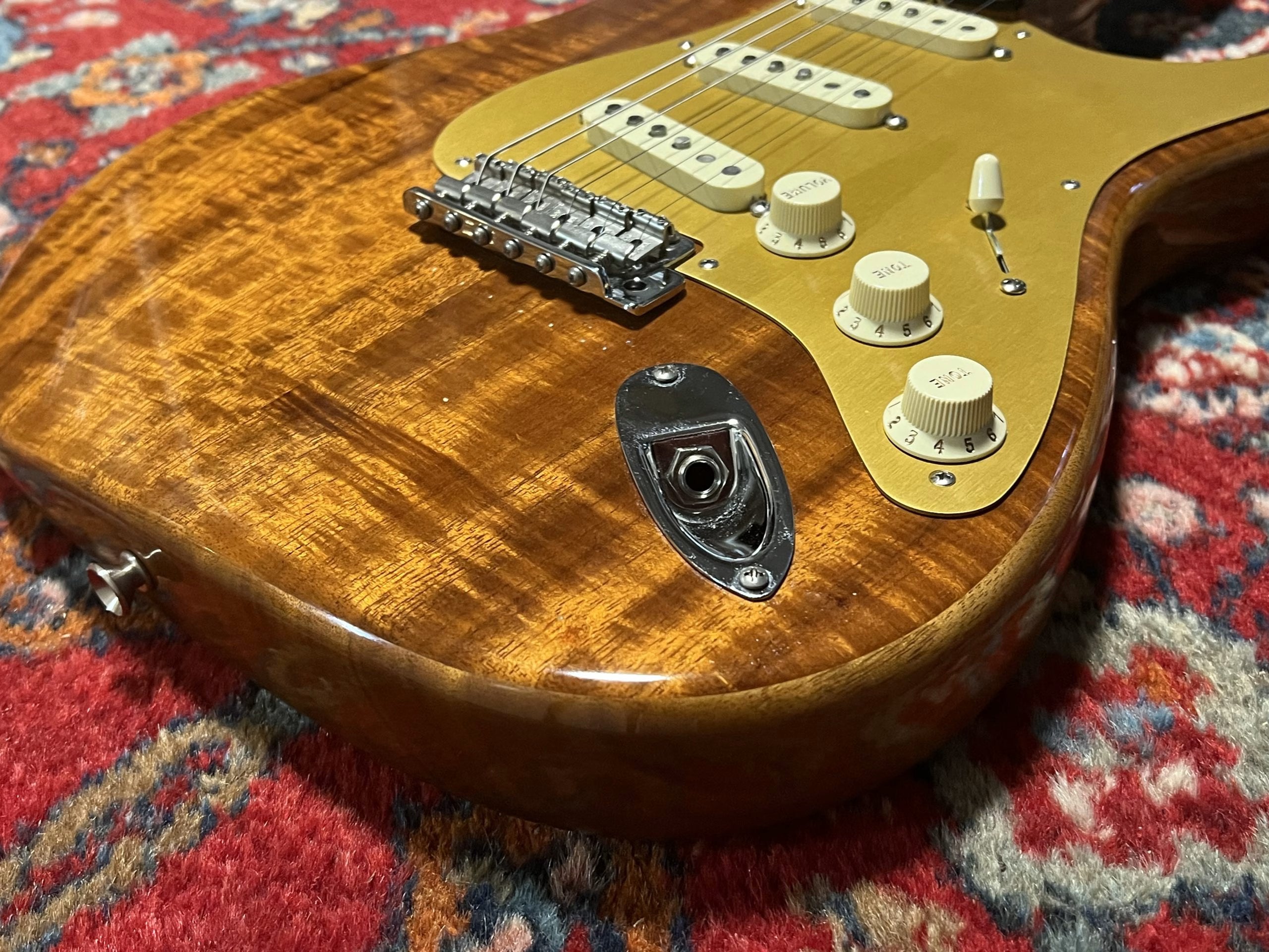 SOLD - 2019 Fender Custom Shop Artisan Koa Stratocaster