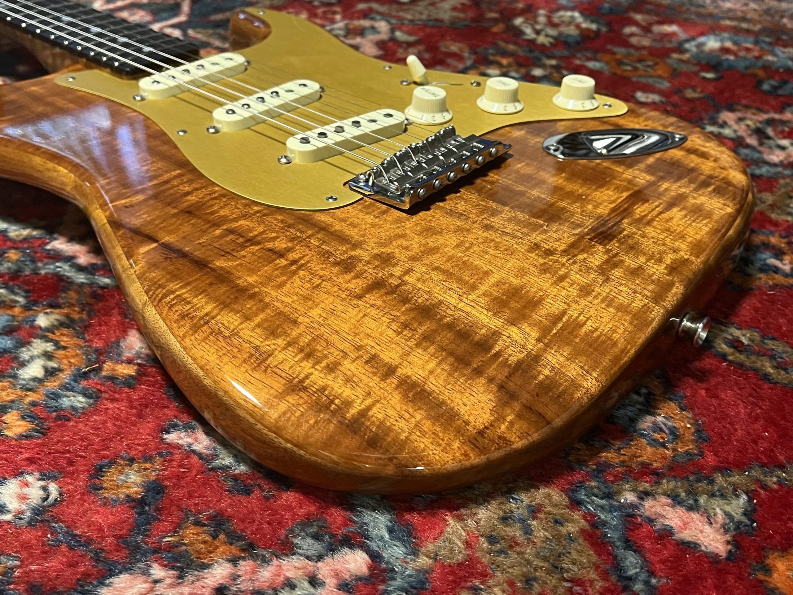SOLD - 2019 Fender Custom Shop Artisan Koa Stratocaster