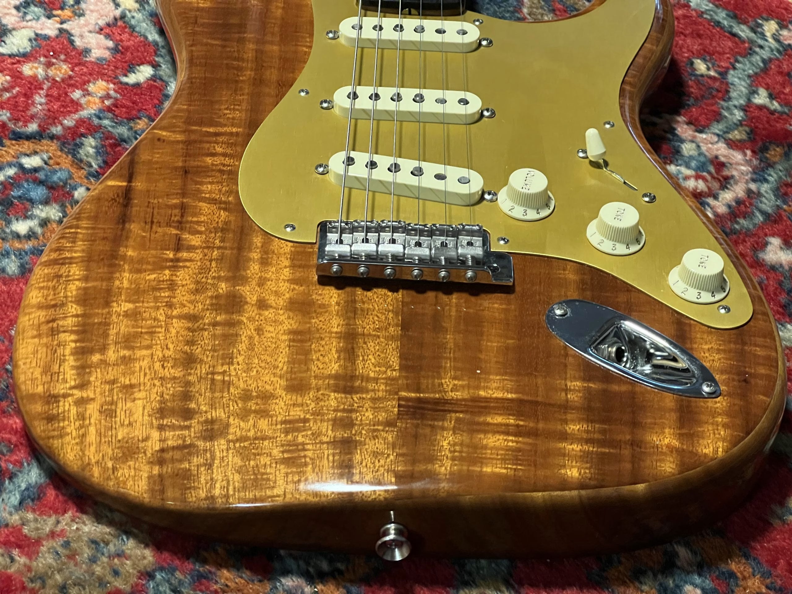 SOLD - 2019 Fender Custom Shop Artisan Koa Stratocaster