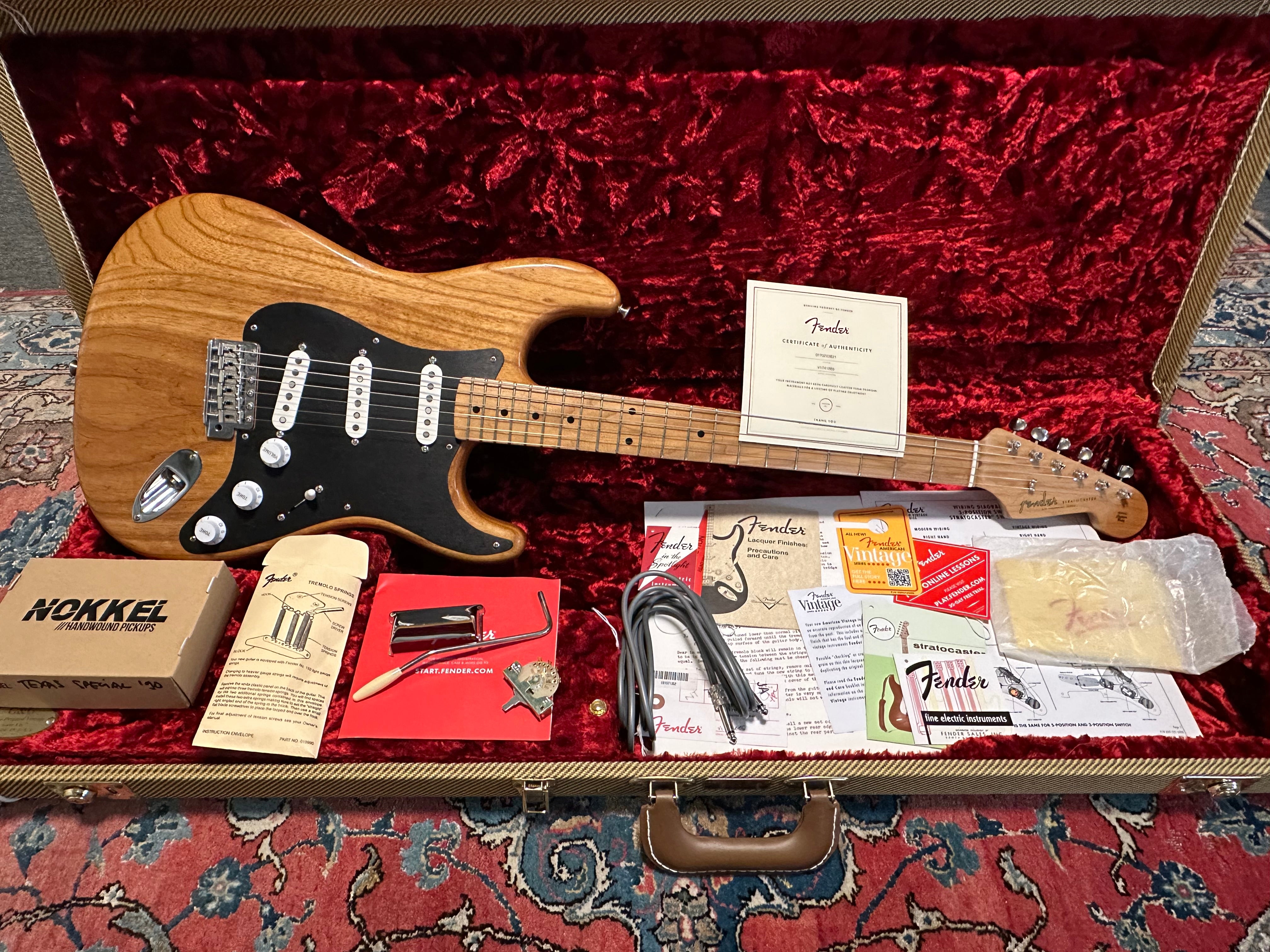 Fender American Vintage '56 LTD Roasted Ash Stratocaster 2017