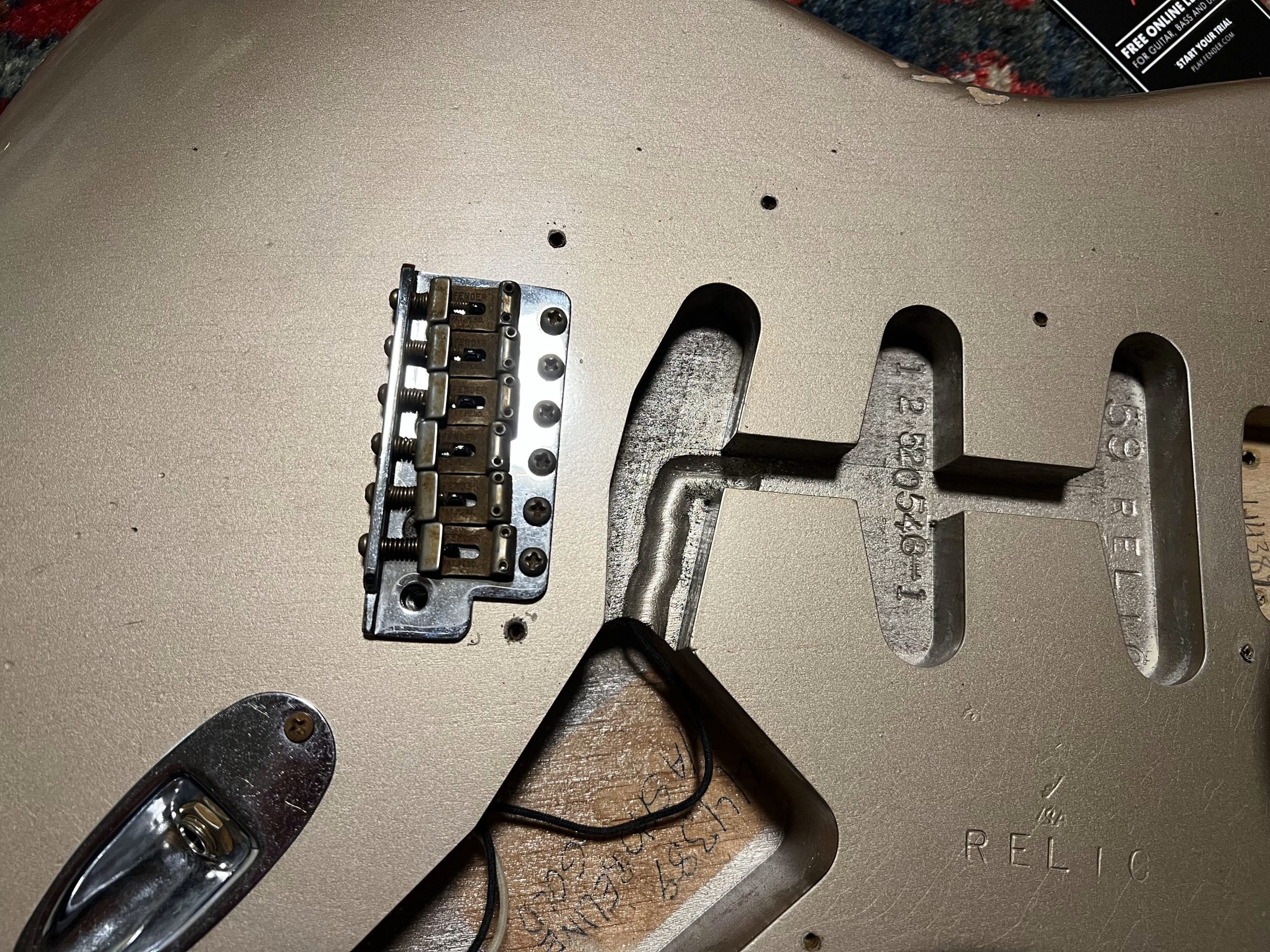 Fender Custom Shop '59 NAMM Ltd Relic Stratocaster 2021 Shoreline Gold