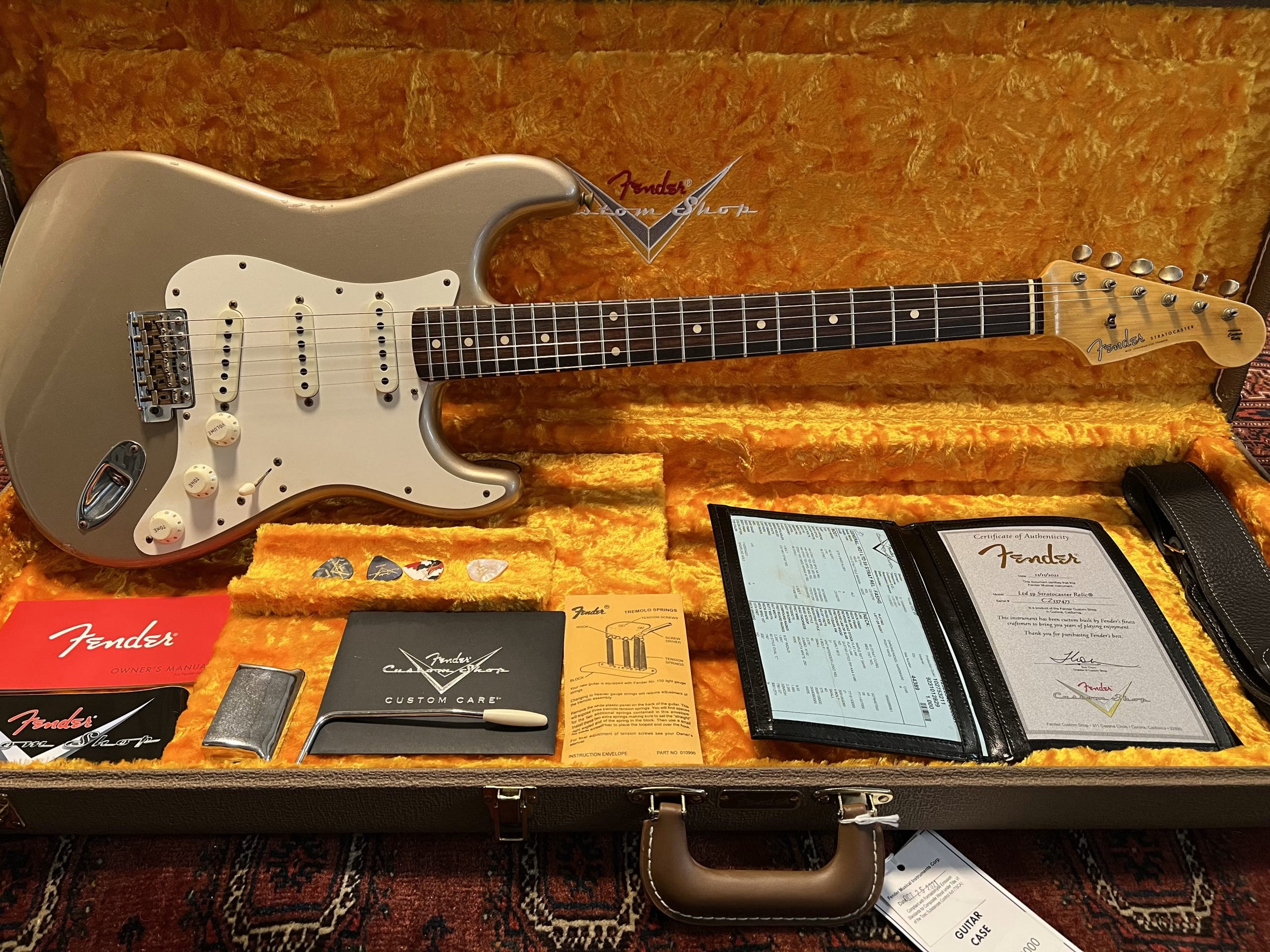 Fender Custom Shop '59 NAMM Ltd Relic Stratocaster 2021 Shoreline Gold