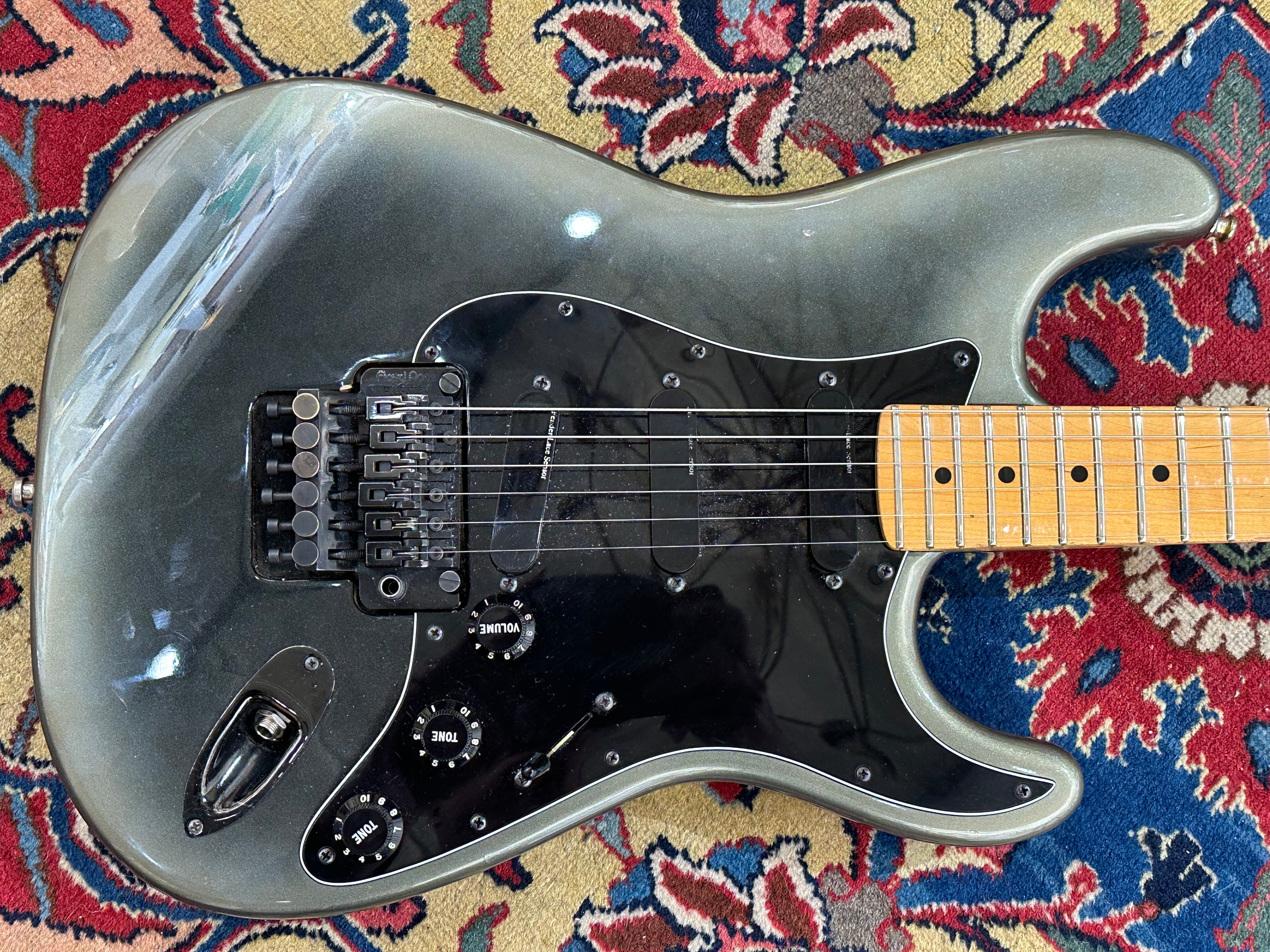 Fender Custom Shop HM Floyd Rose Stratocaster 1989 Black Pearl Dust