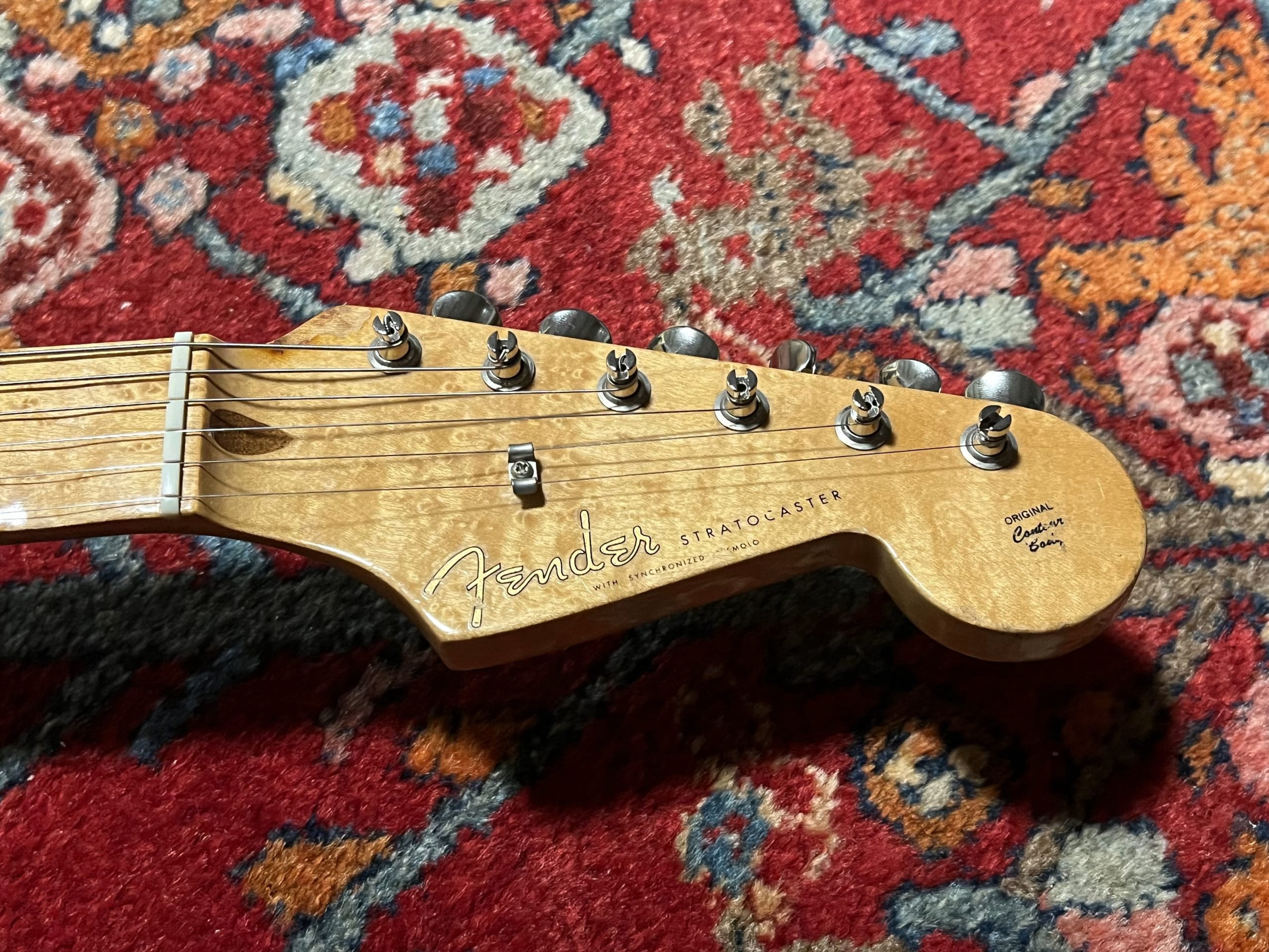 SOLD - 1992 Fender Custom Shop 58 Relic Stratocaster Sunburst