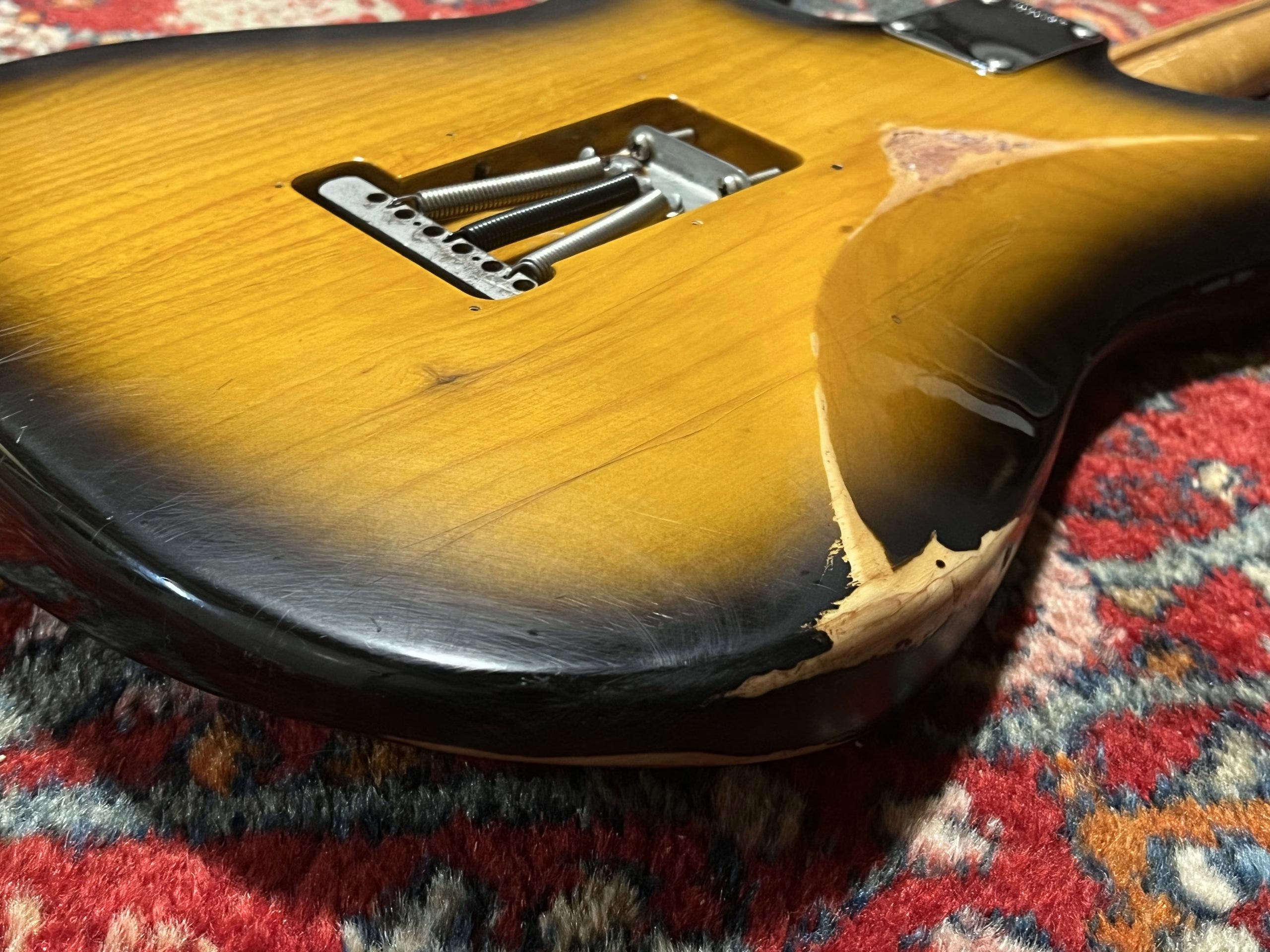 SOLD - 1992 Fender Custom Shop 58 Relic Stratocaster Sunburst