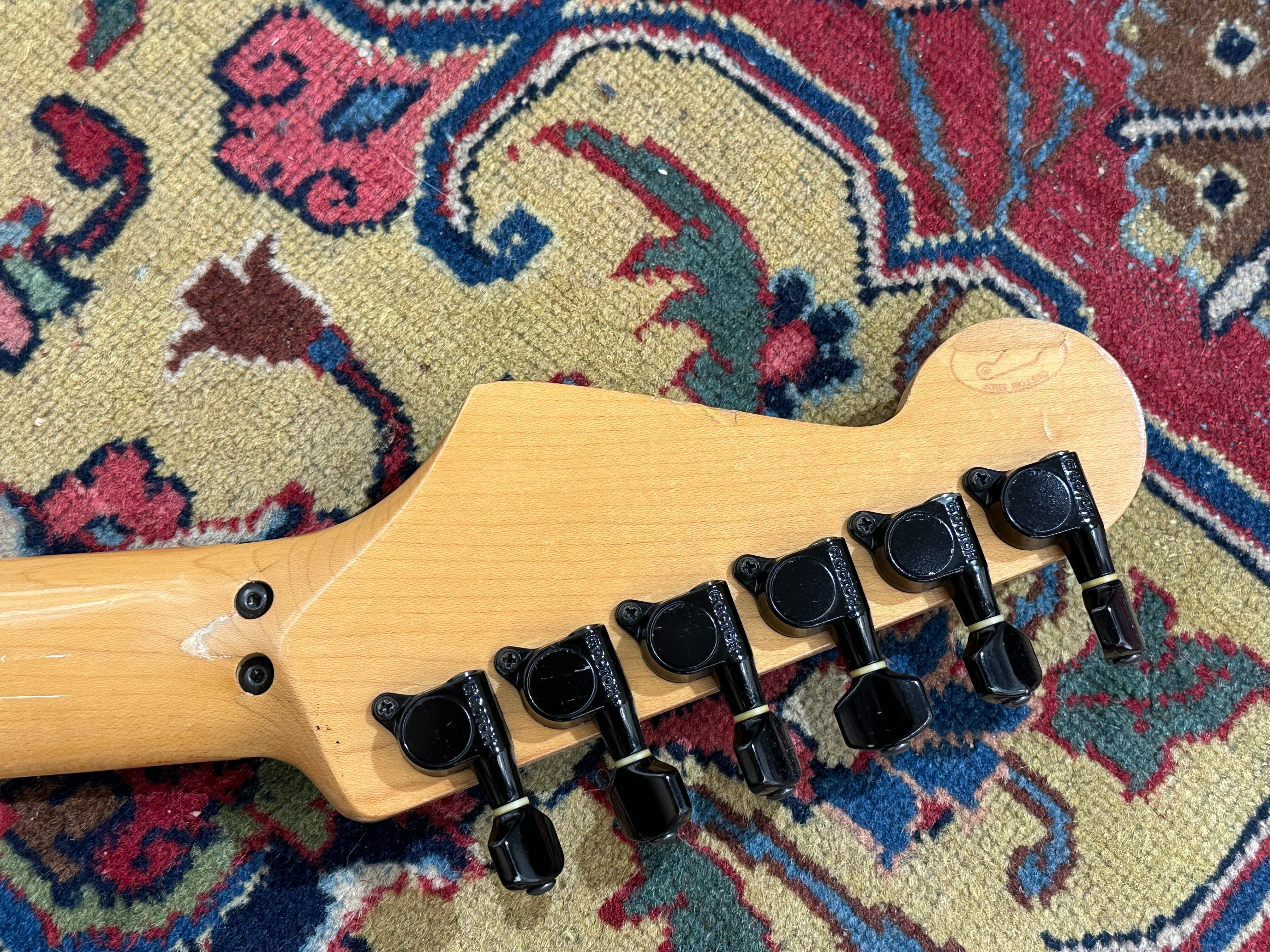 Fender Custom Shop HM Floyd Rose Stratocaster 1989 Black Pearl Dust