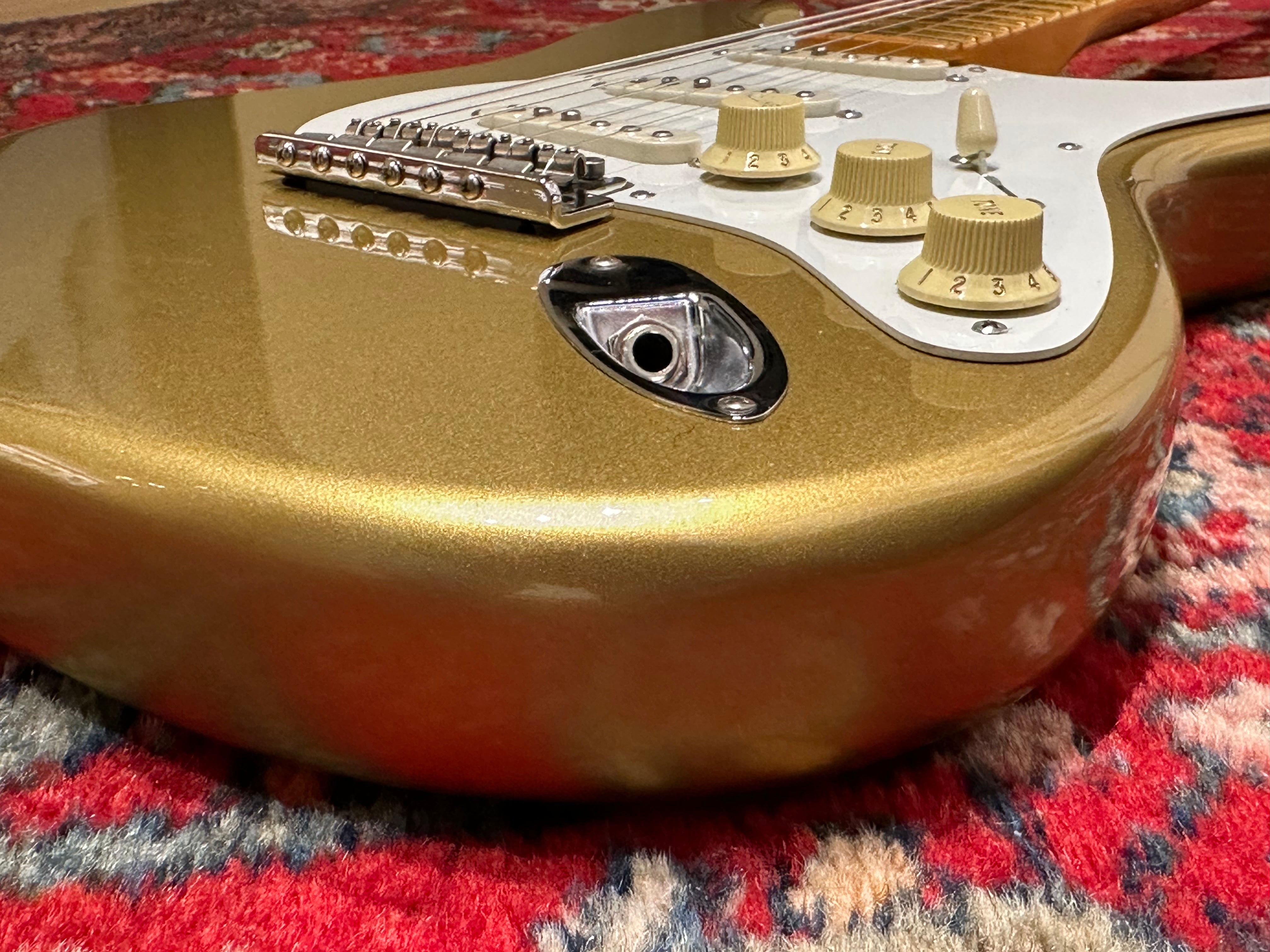 Fender Lincoln Brewster Signature Stratocaster 2024 Aztec Gold