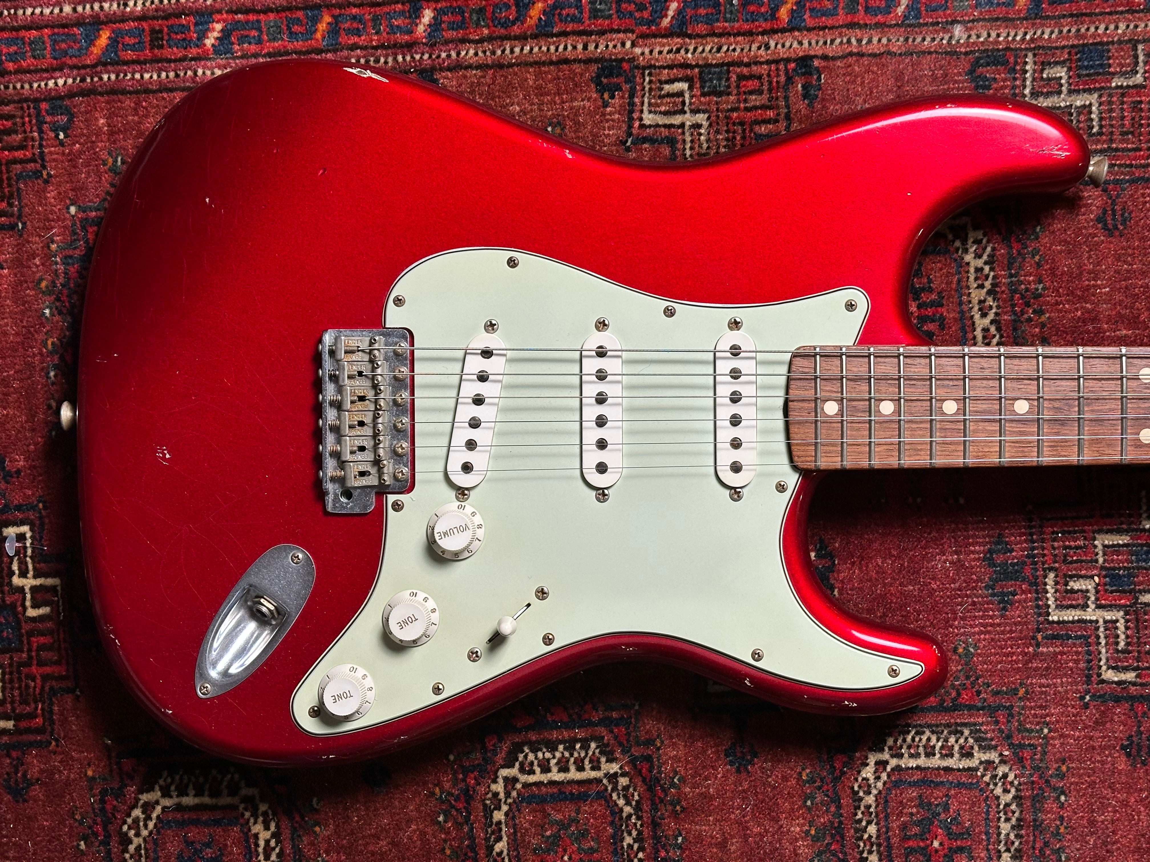 Fender Custom Shop '60 Relic Stratocaster 2006 Candy Apple Red with Matching Headstock