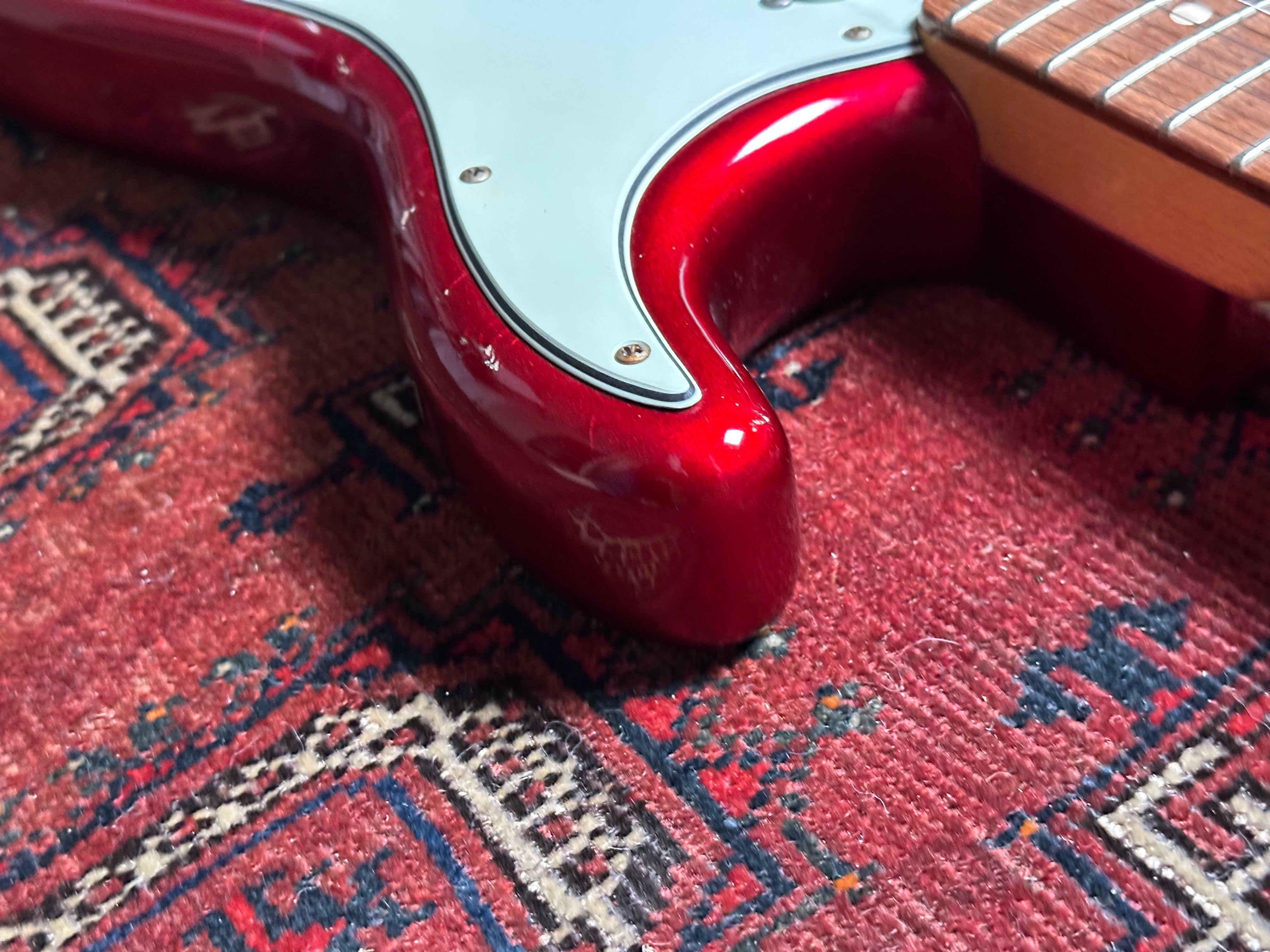 Fender Custom Shop '60 Relic Stratocaster 2006 Candy Apple Red with Matching Headstock