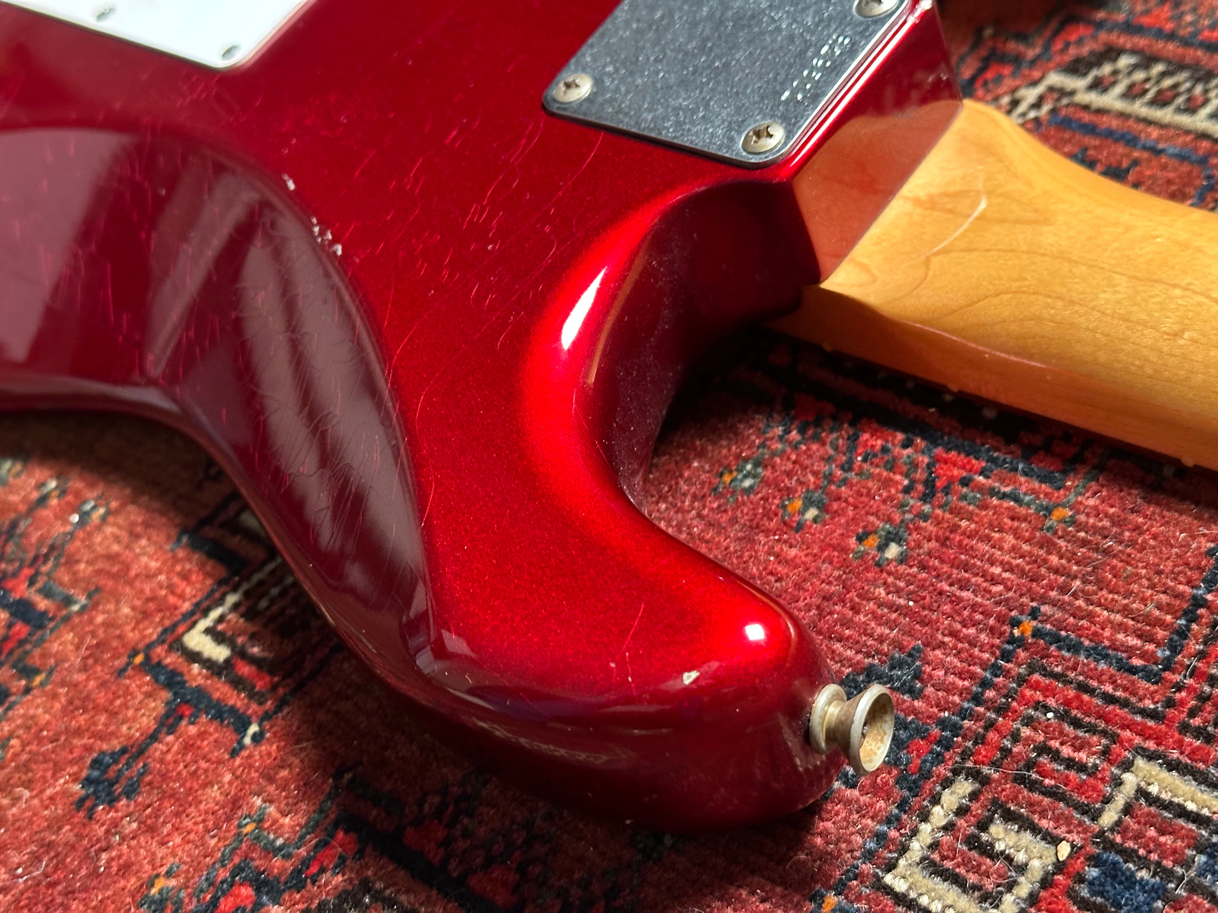 Fender Custom Shop '60 Relic Stratocaster 2006 Candy Apple Red with Matching Headstock