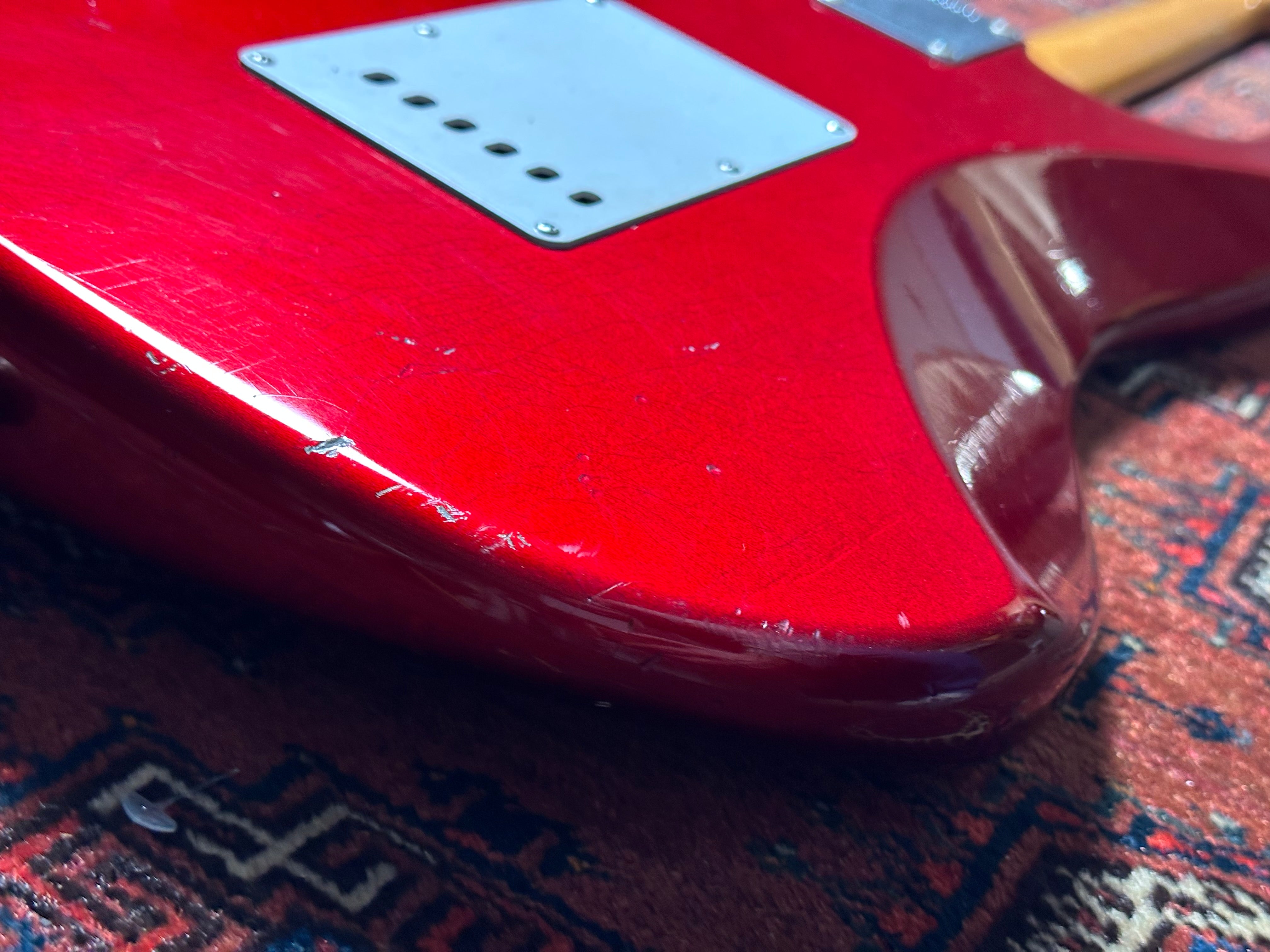 Fender Custom Shop '60 Relic Stratocaster 2006 Candy Apple Red with Matching Headstock