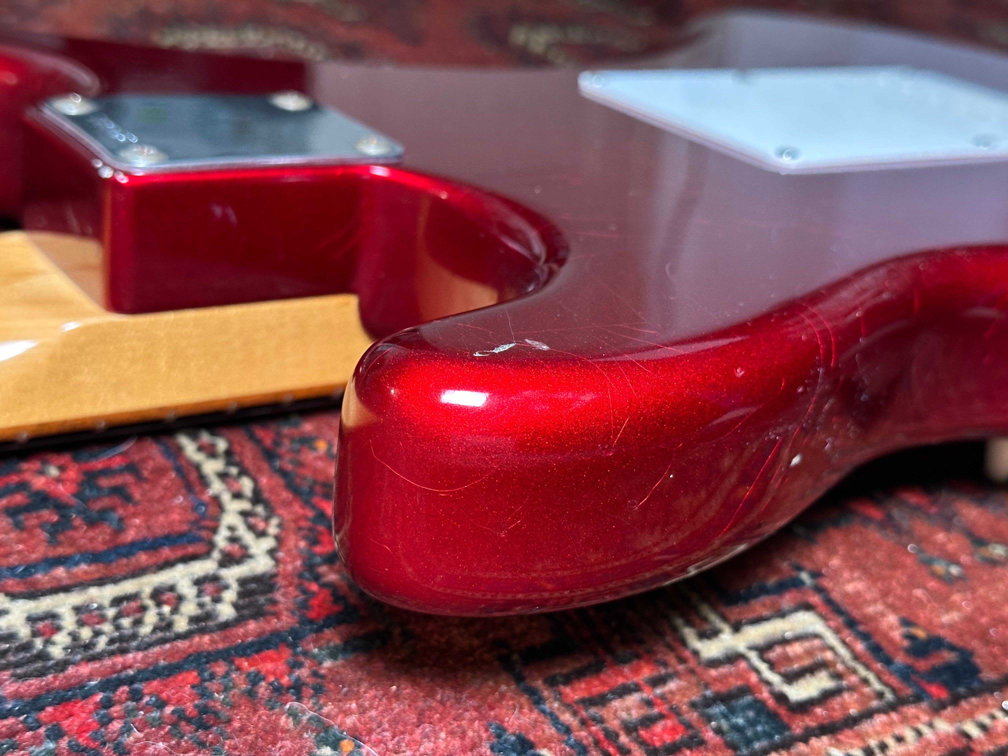 Fender Custom Shop '60 Relic Stratocaster 2006 Candy Apple Red with Matching Headstock