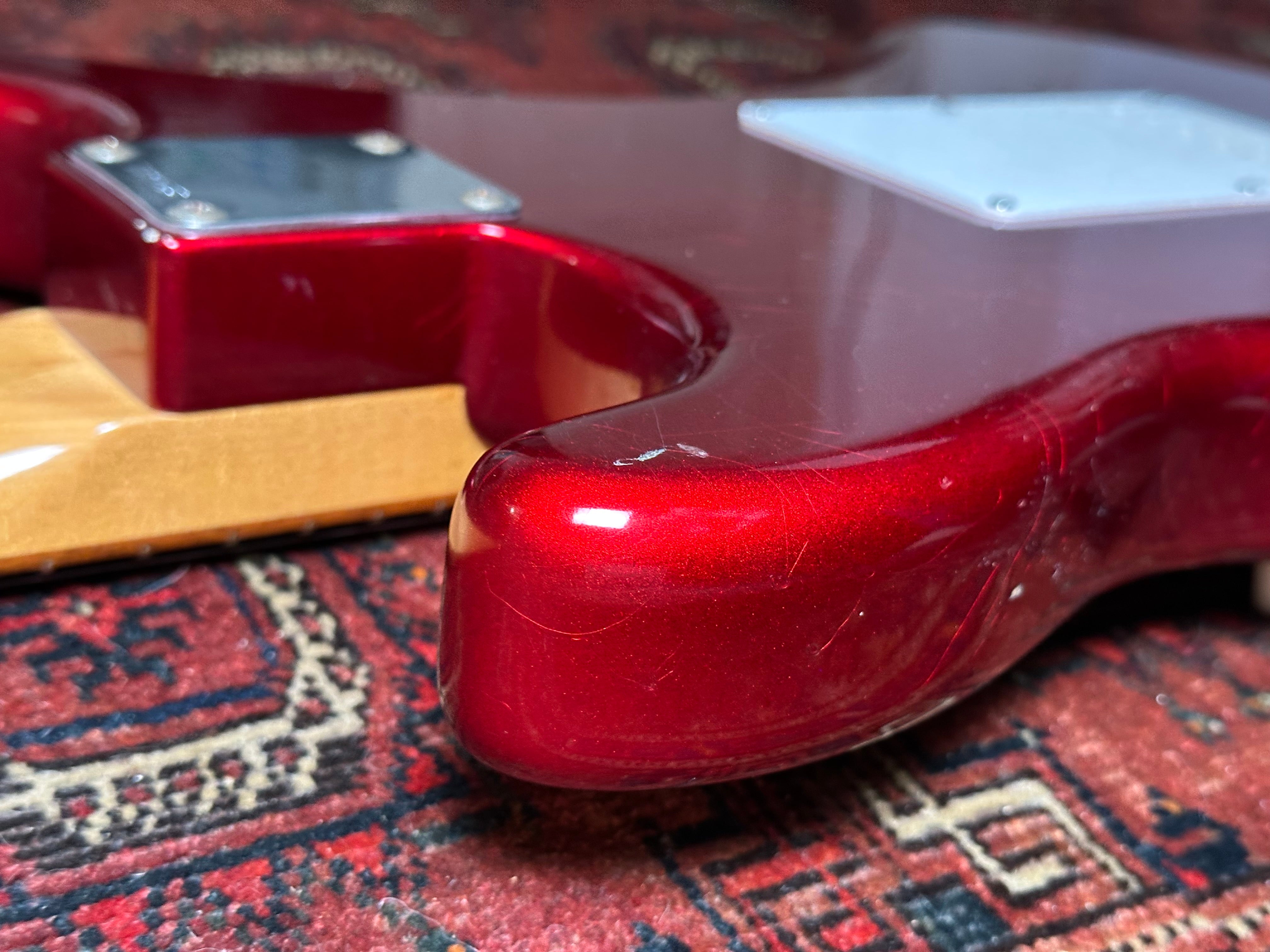 Fender Custom Shop '60 Relic Stratocaster 2006 Candy Apple Red with Matching Headstock