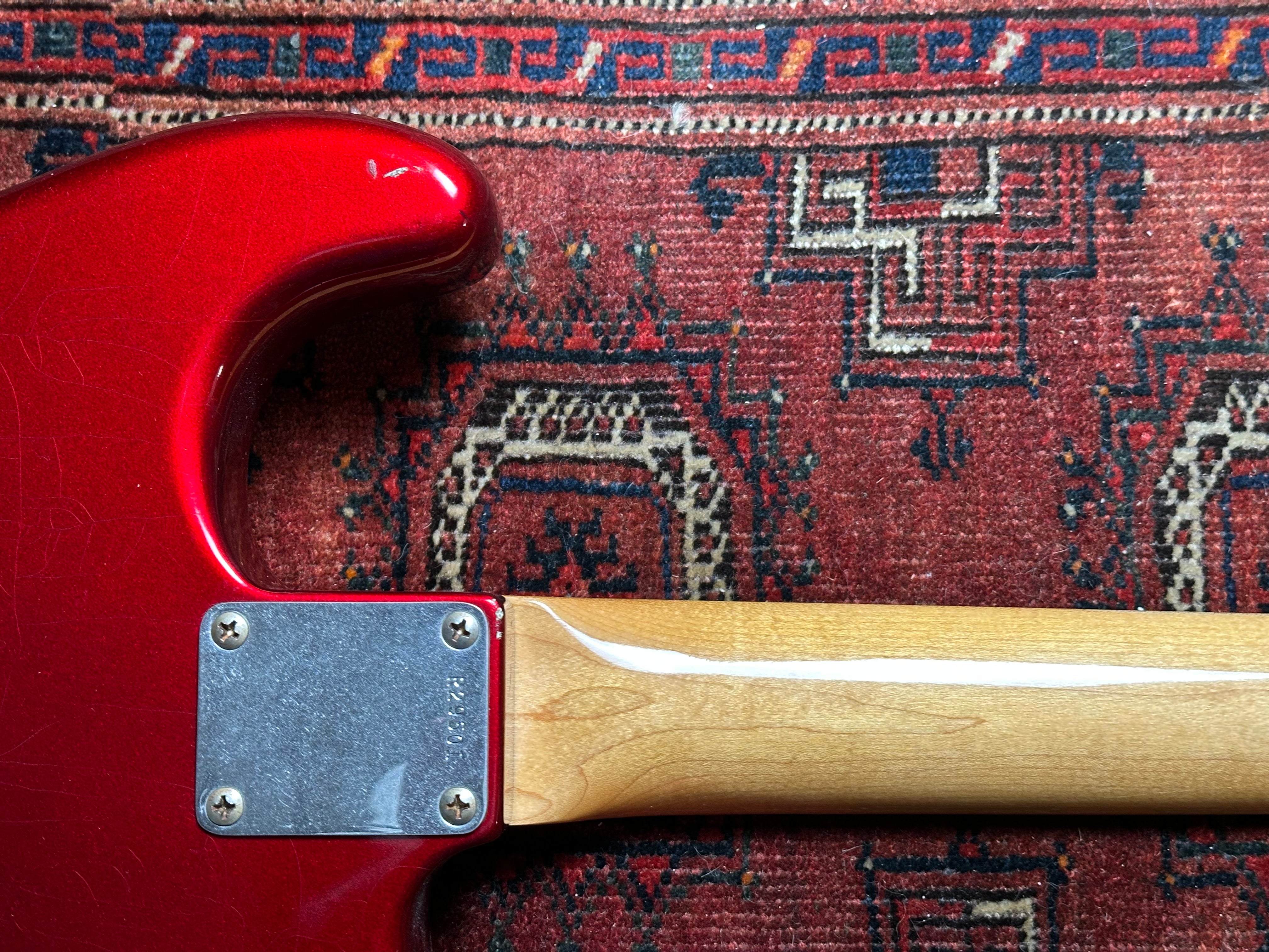 Fender Custom Shop '60 Relic Stratocaster 2006 Candy Apple Red with Matching Headstock