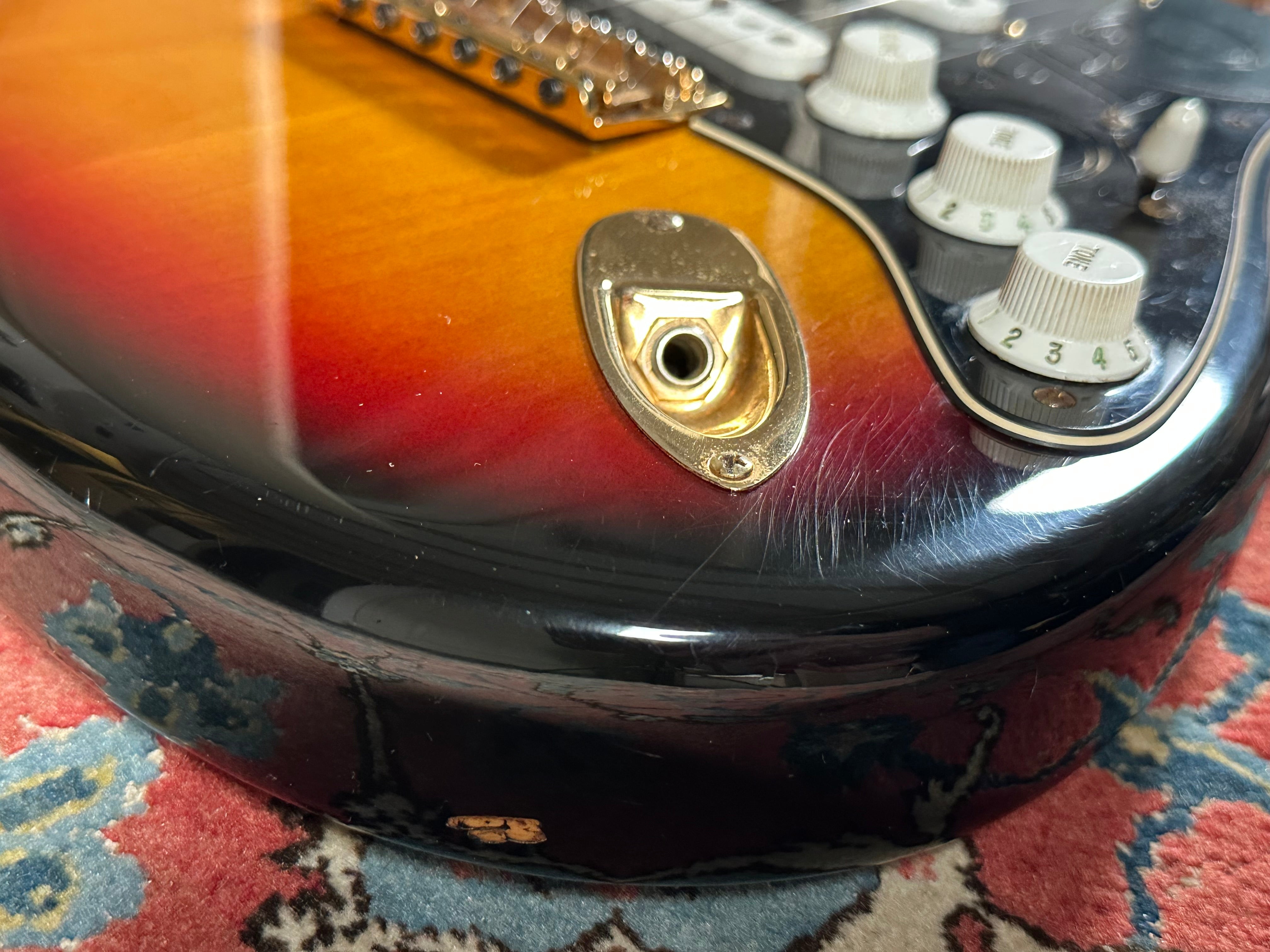Fender Stevie Ray Vaughan SRV Signature Stratocaster 2003 Sunburst