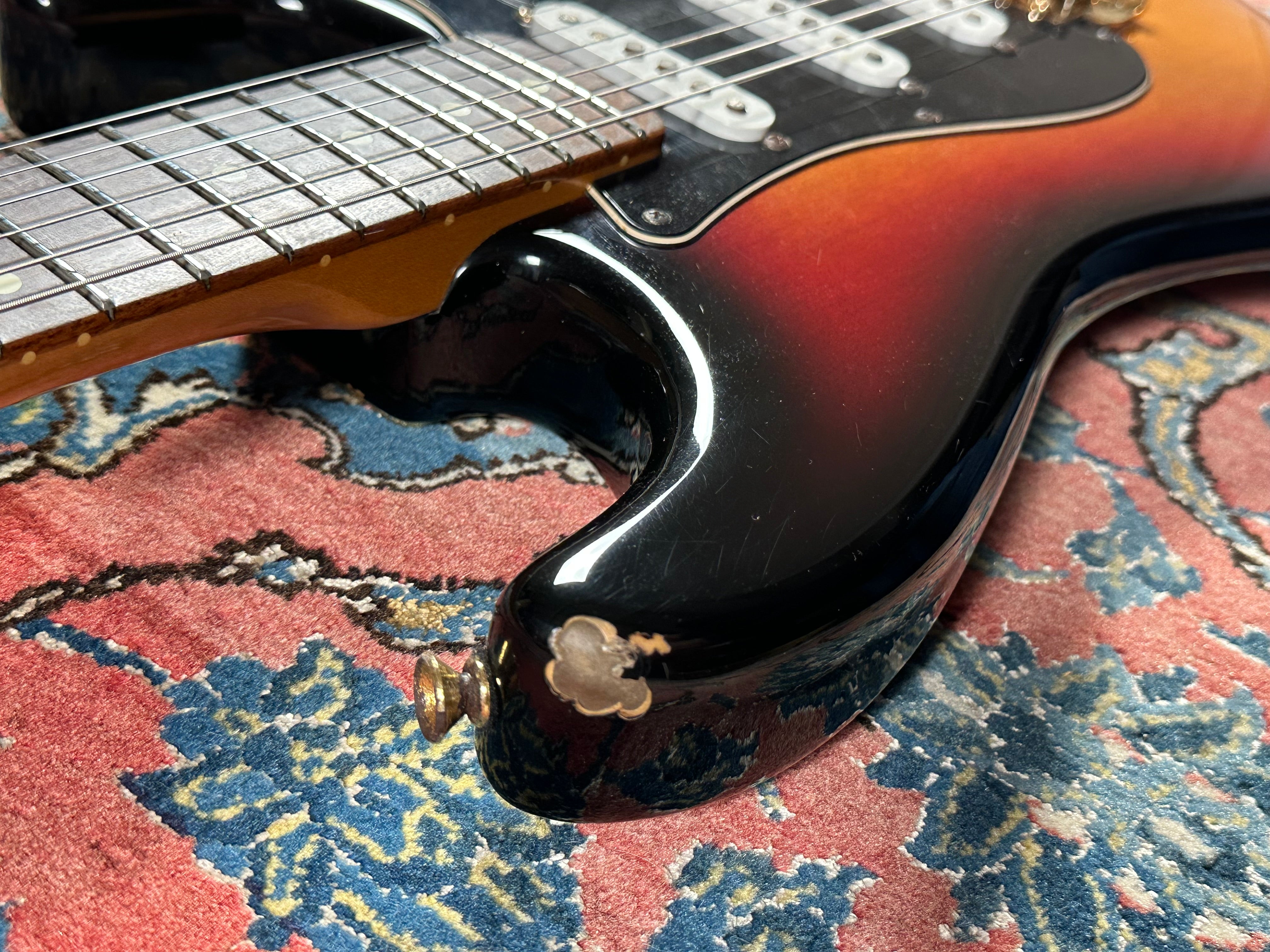 Fender Stevie Ray Vaughan SRV Signature Stratocaster 2003 Sunburst