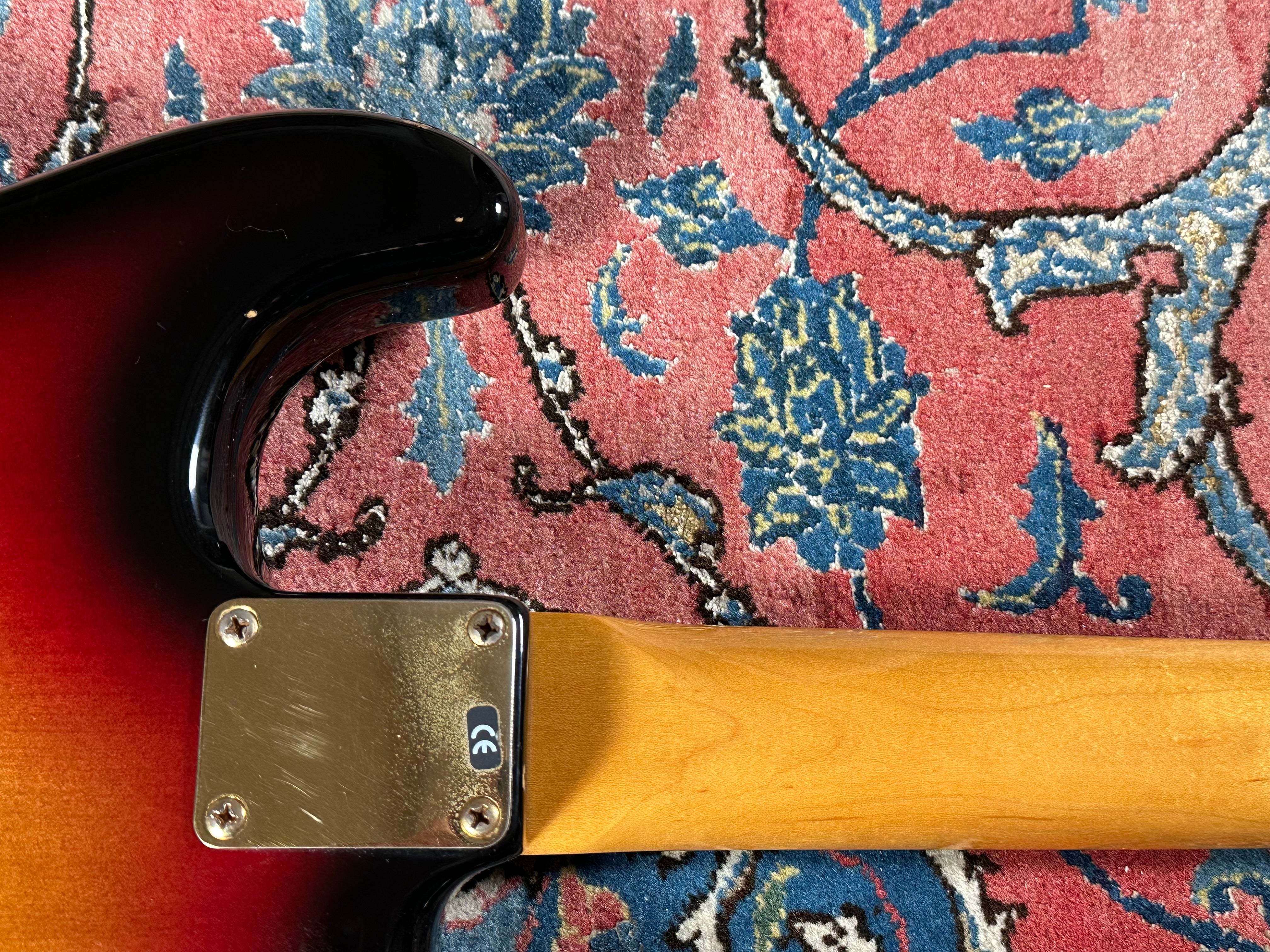 Fender Stevie Ray Vaughan SRV Signature Stratocaster 2003 Sunburst