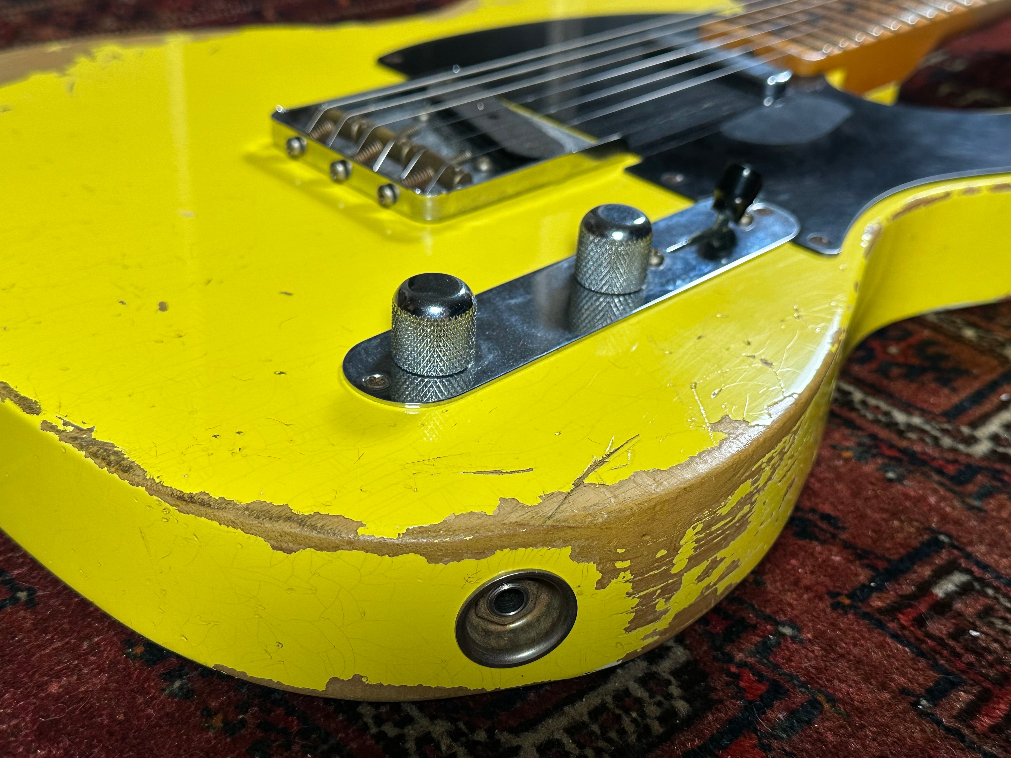 Fender Custom Shop '52 Heavy Relic Telecaster 2013 Graffiti Yellow