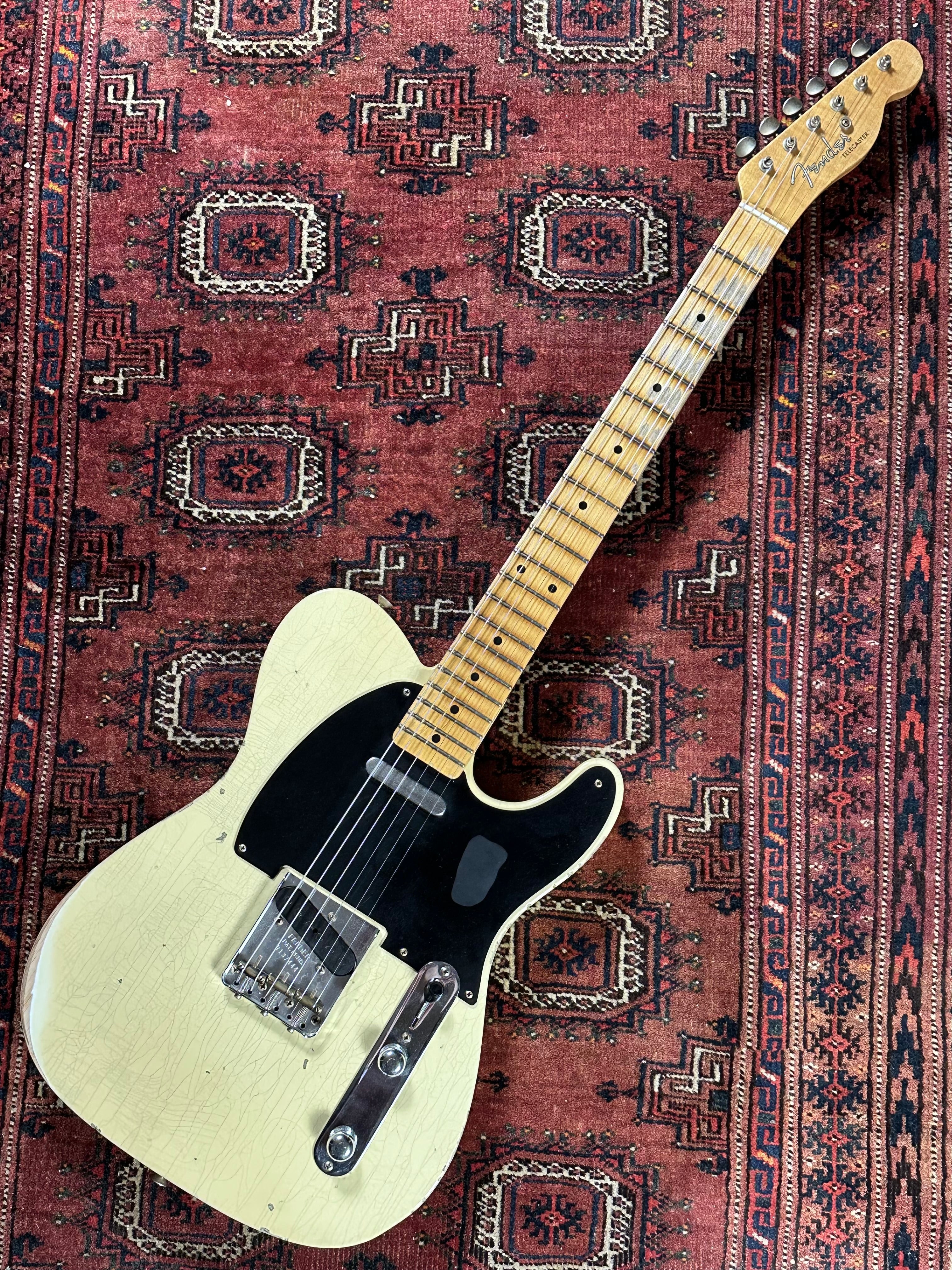 Fender Custom Shop '54 Relic Telecaster 2024 Aged White Blonde
