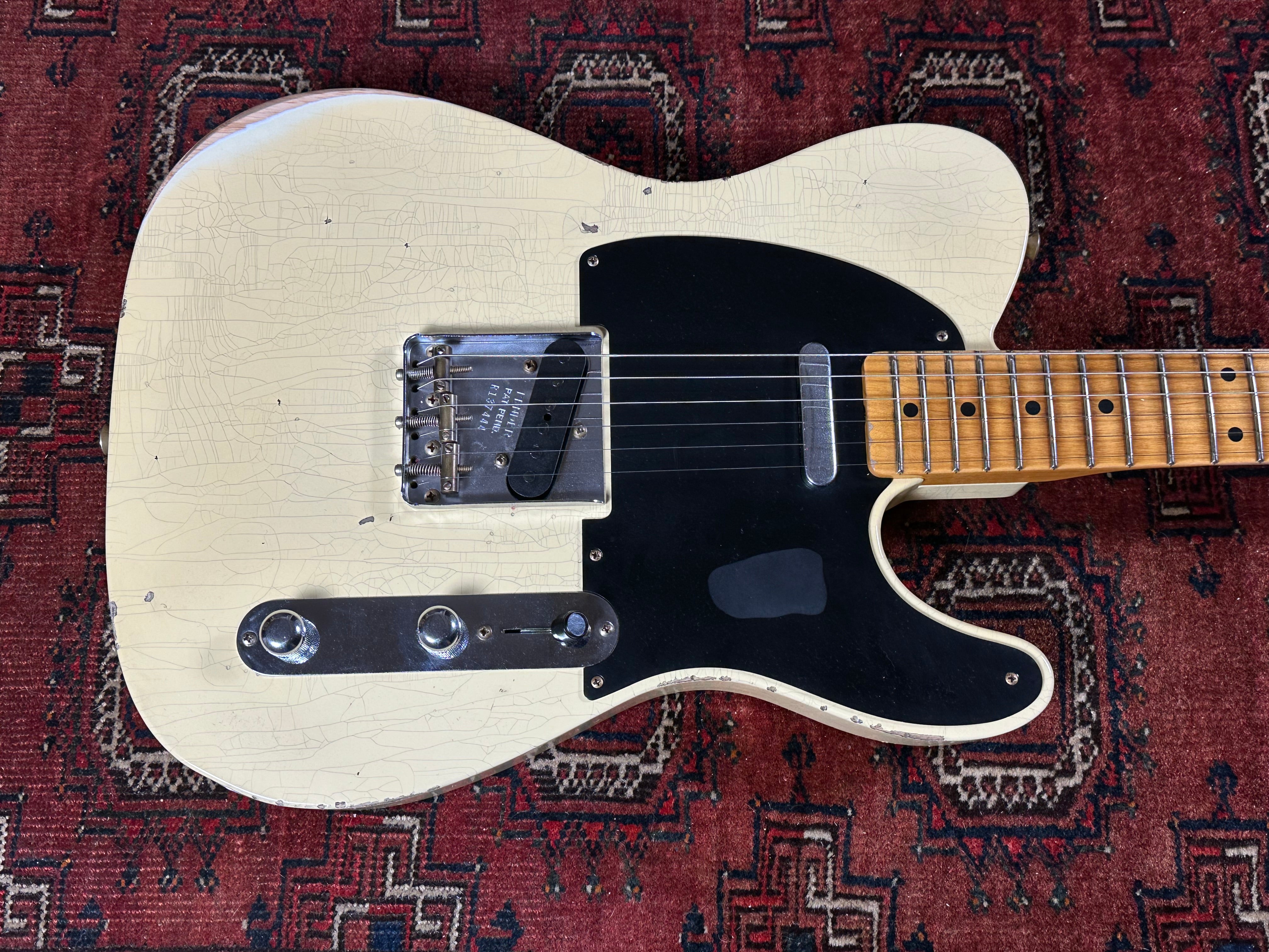 Fender Custom Shop '54 Relic Telecaster 2024 Aged White Blonde